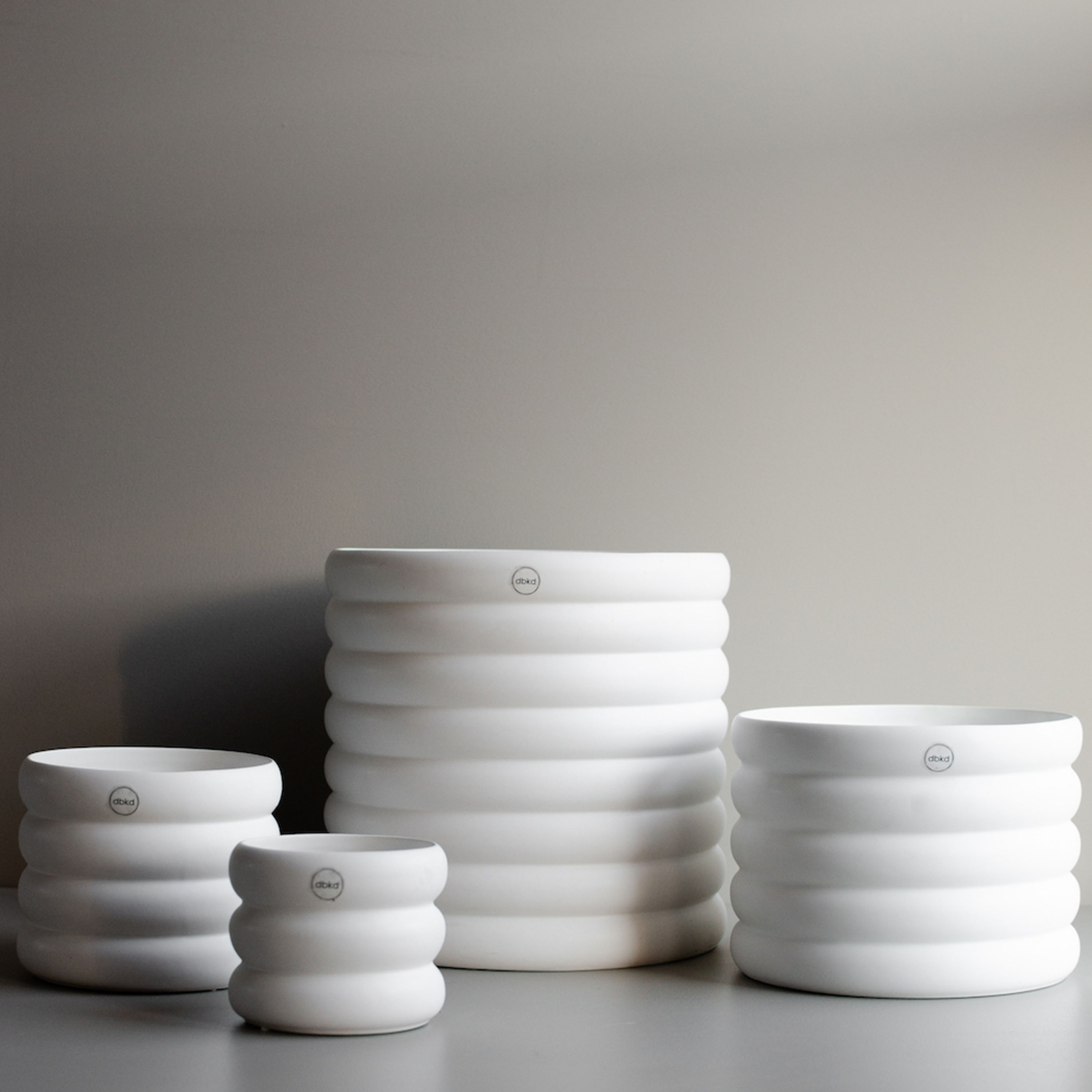 DBKD Mud Kruka Vit Large