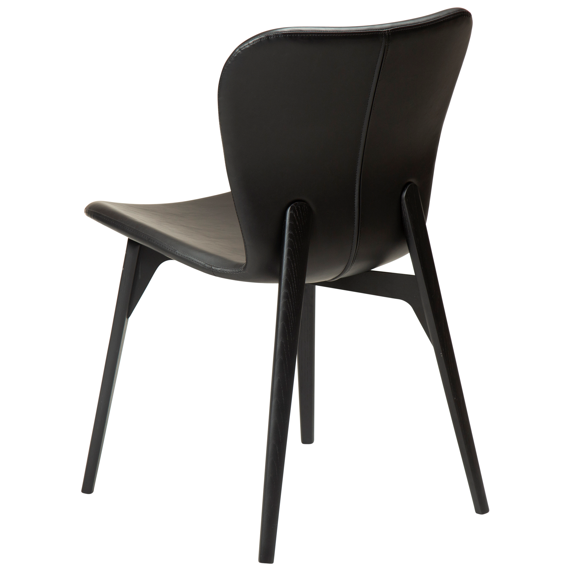 Dan Form Paragon Matstol Konstläder Svart/Svart