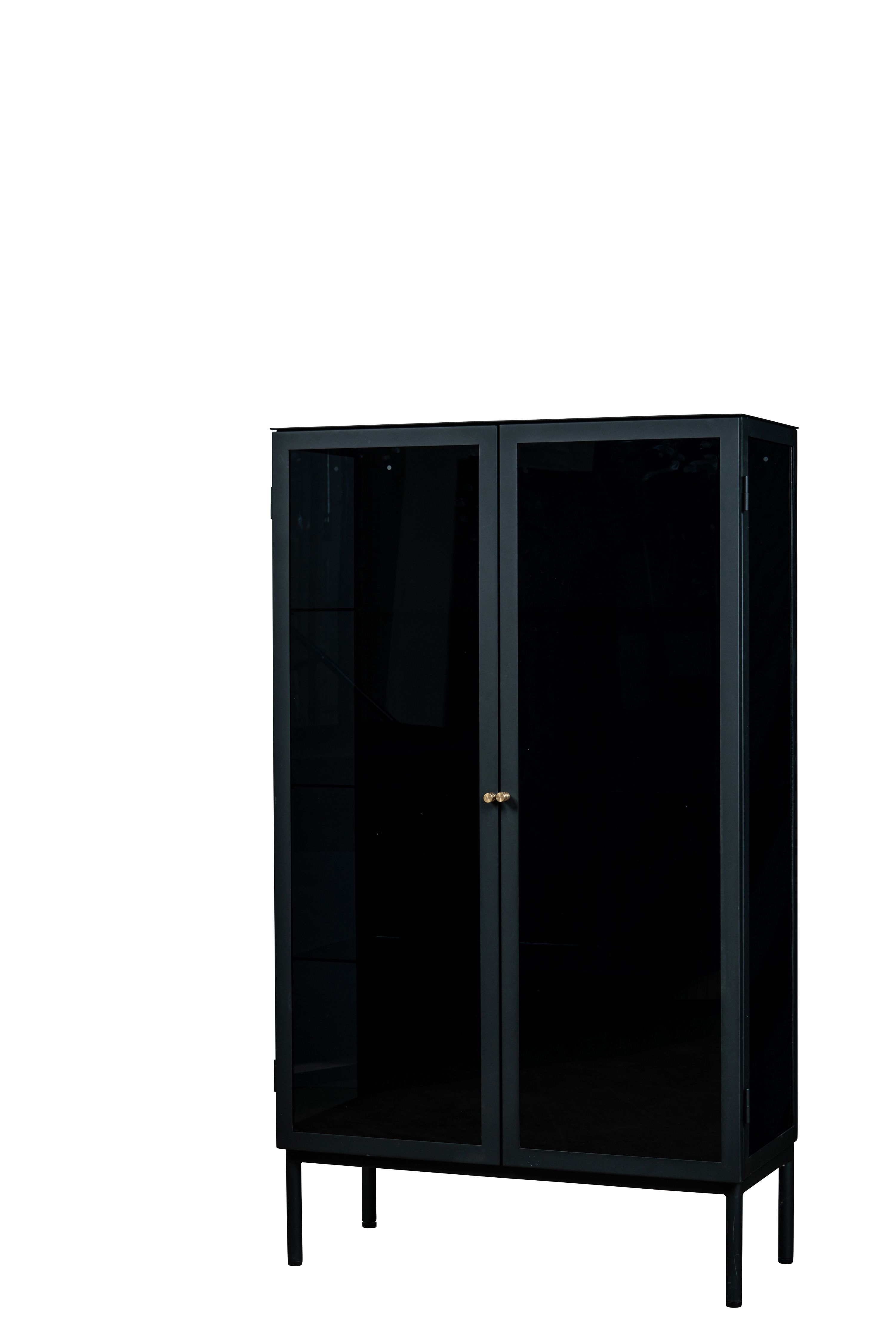 Nordic Home - Elliot Vitrinskåp Svart 140cm