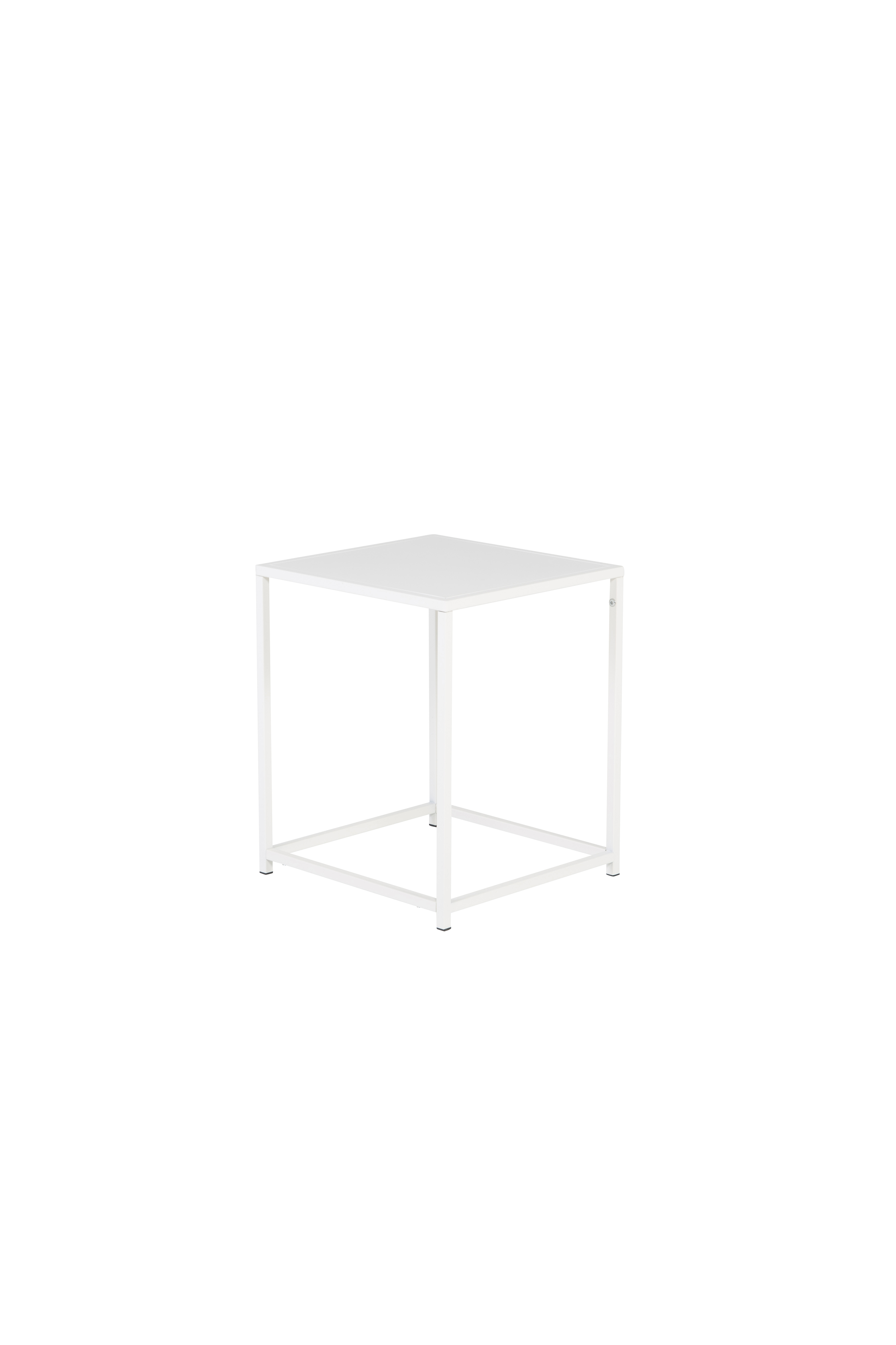 Venture Home Evin Sidobord Vit 46cm