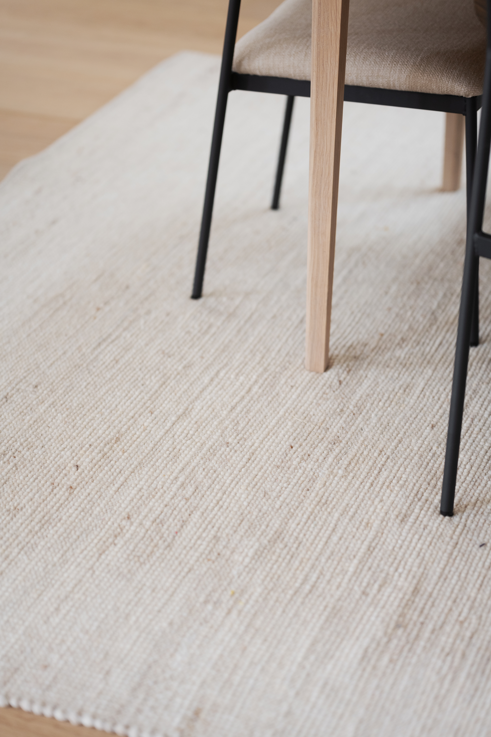 Rowico Home Donegal Wollteppich Hellbeige 200x290