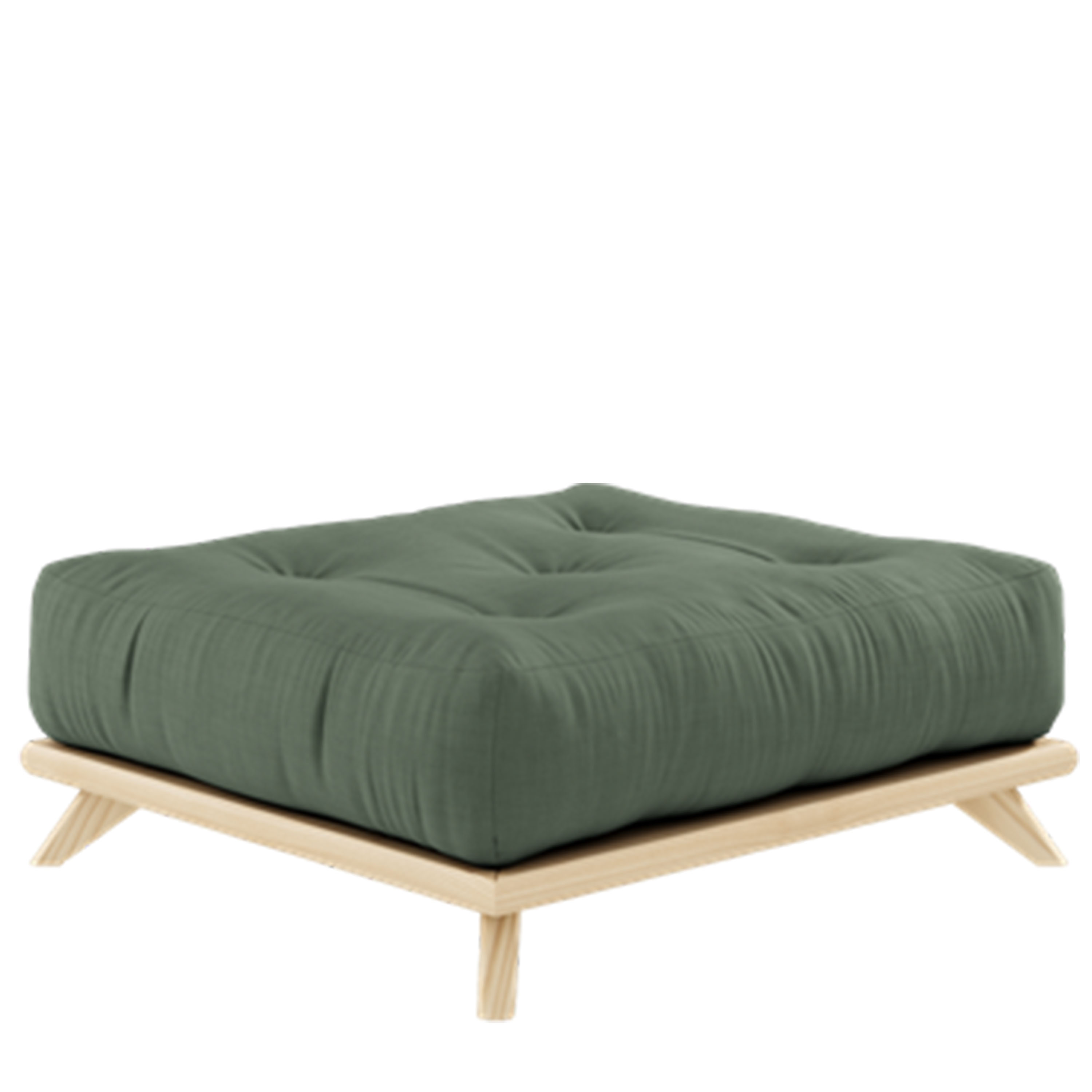 Senza Fotpall Natur/Olive Green