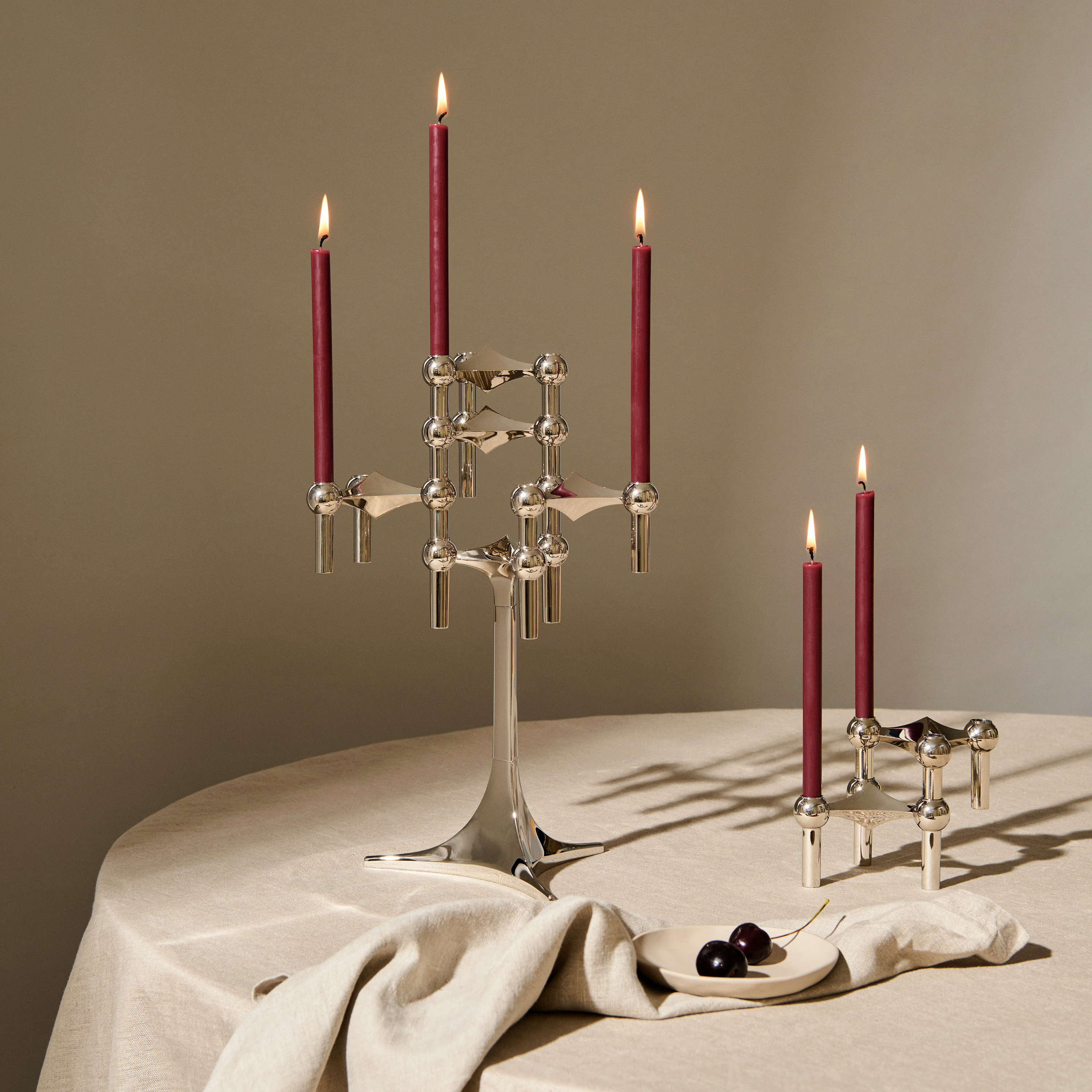 Stoff STOFF Nagel Ljus Bordeaux 12-pack