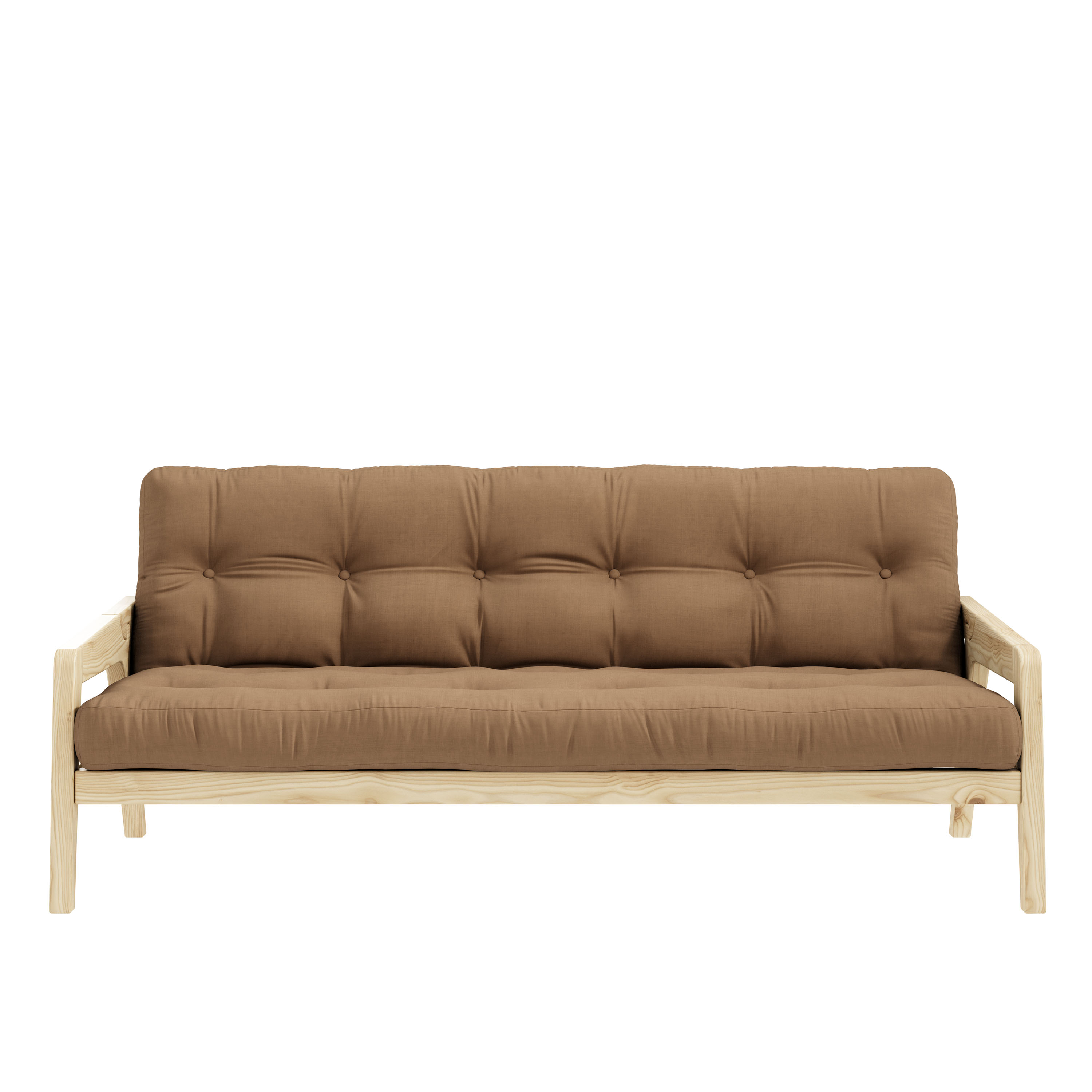 Grab Bäddsoffa Natur/Mocca 204cm