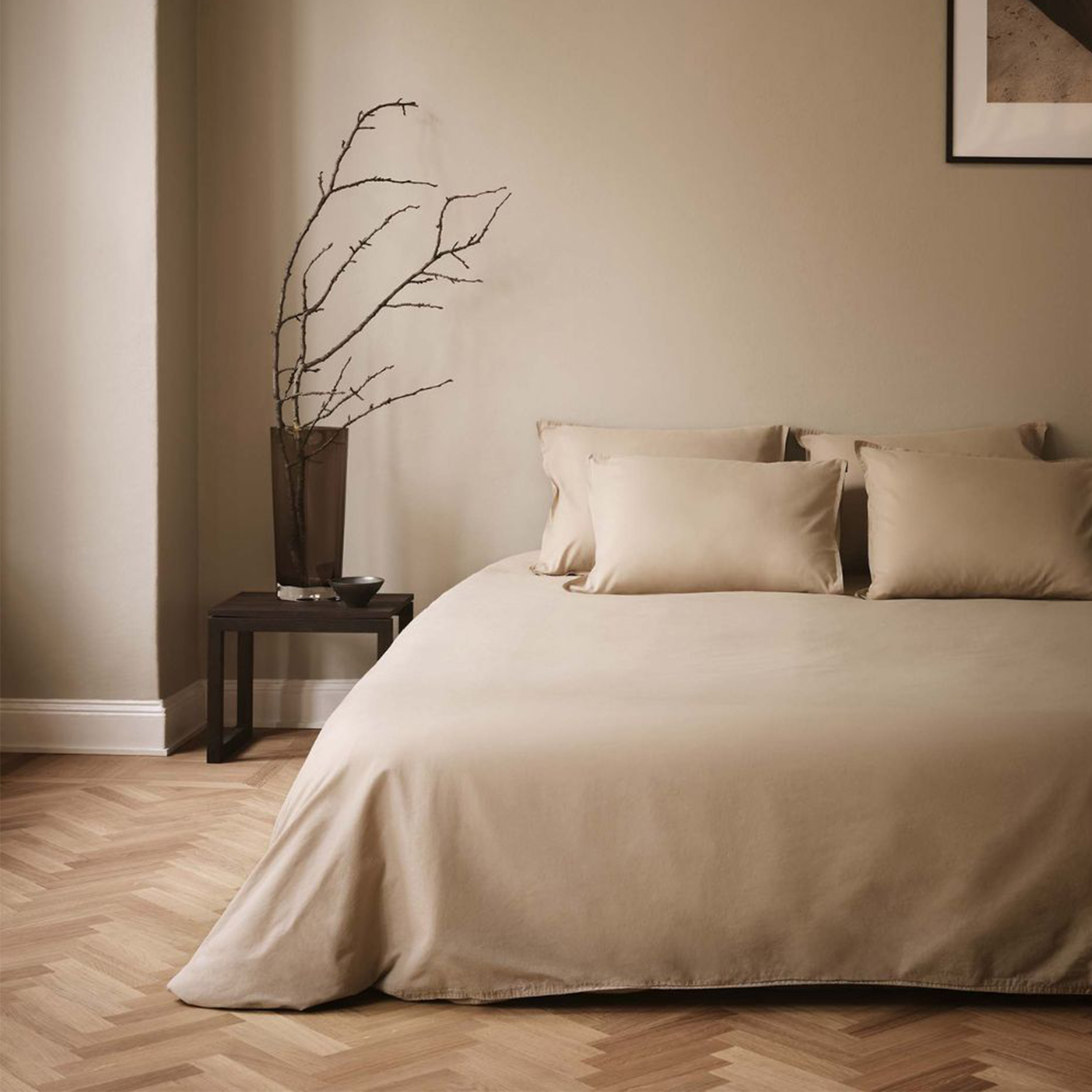 Midnatt Påslakan Hassel Dubbel