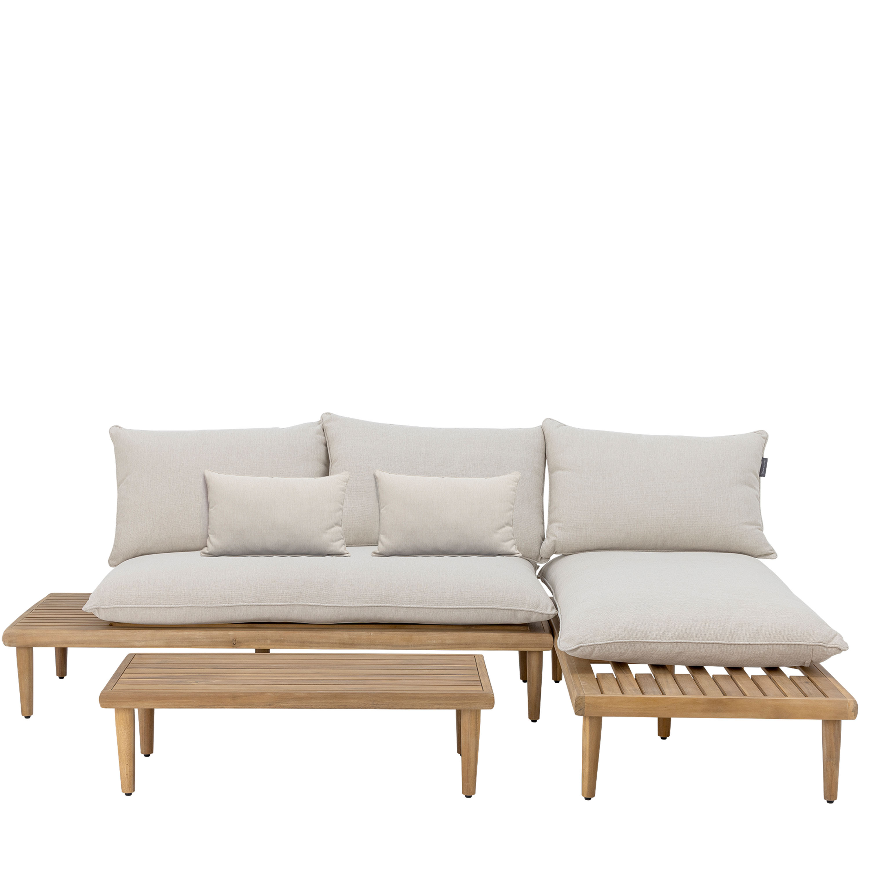 Cesano Lounge-setti Nature sis. pöydän