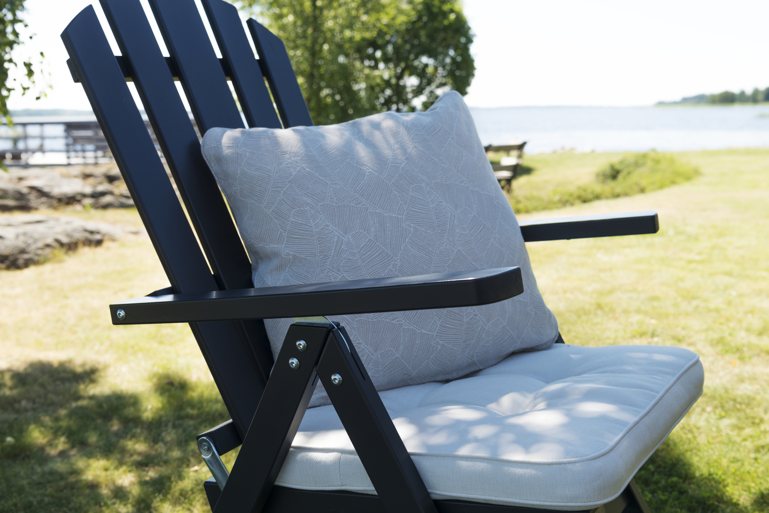 Hillerstorp Läckö Positionsstol Orkangrå