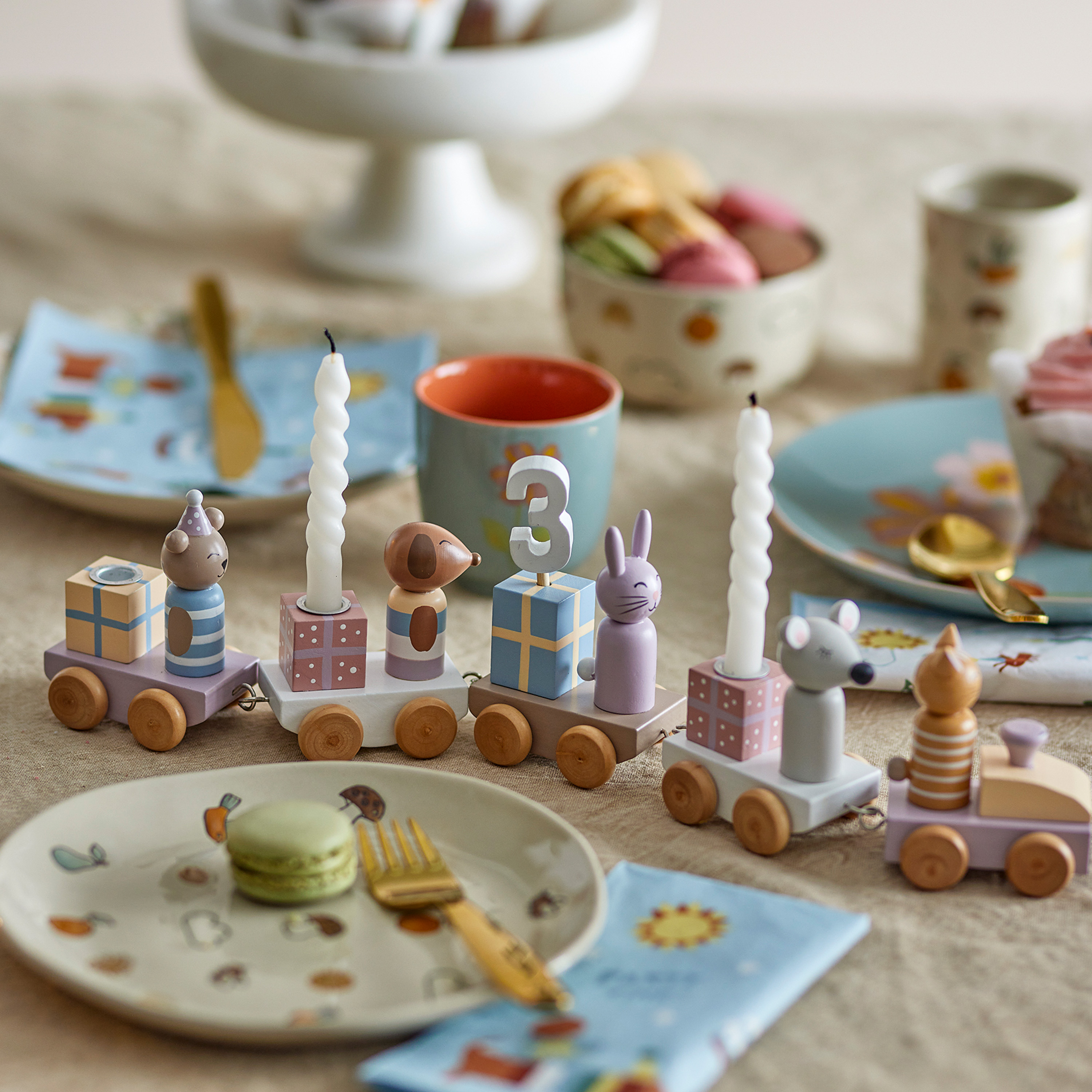 Bloomingville Junaid Birthday Dekoration Rose