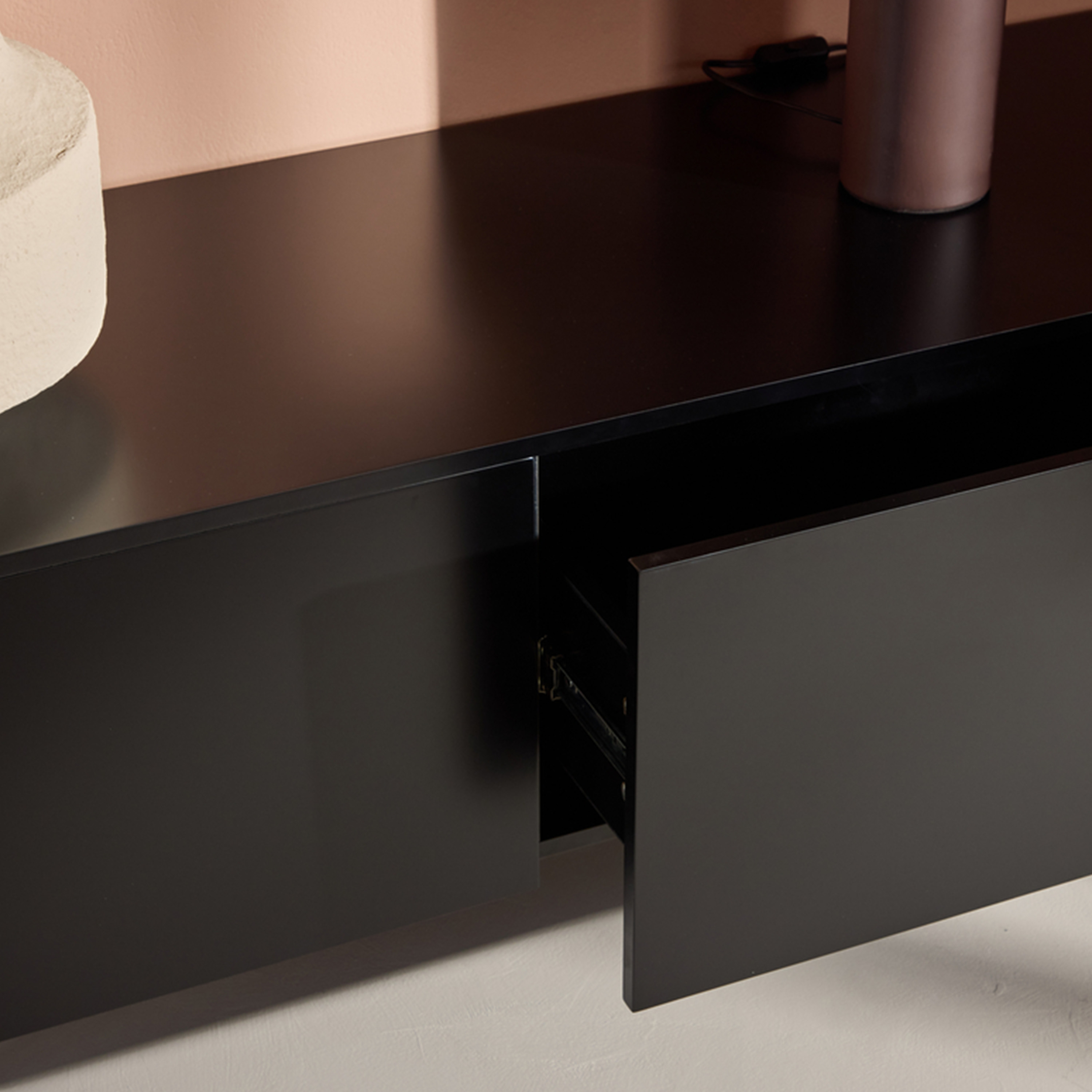 Venture Home Frihamn Sideboard Svart 160x45