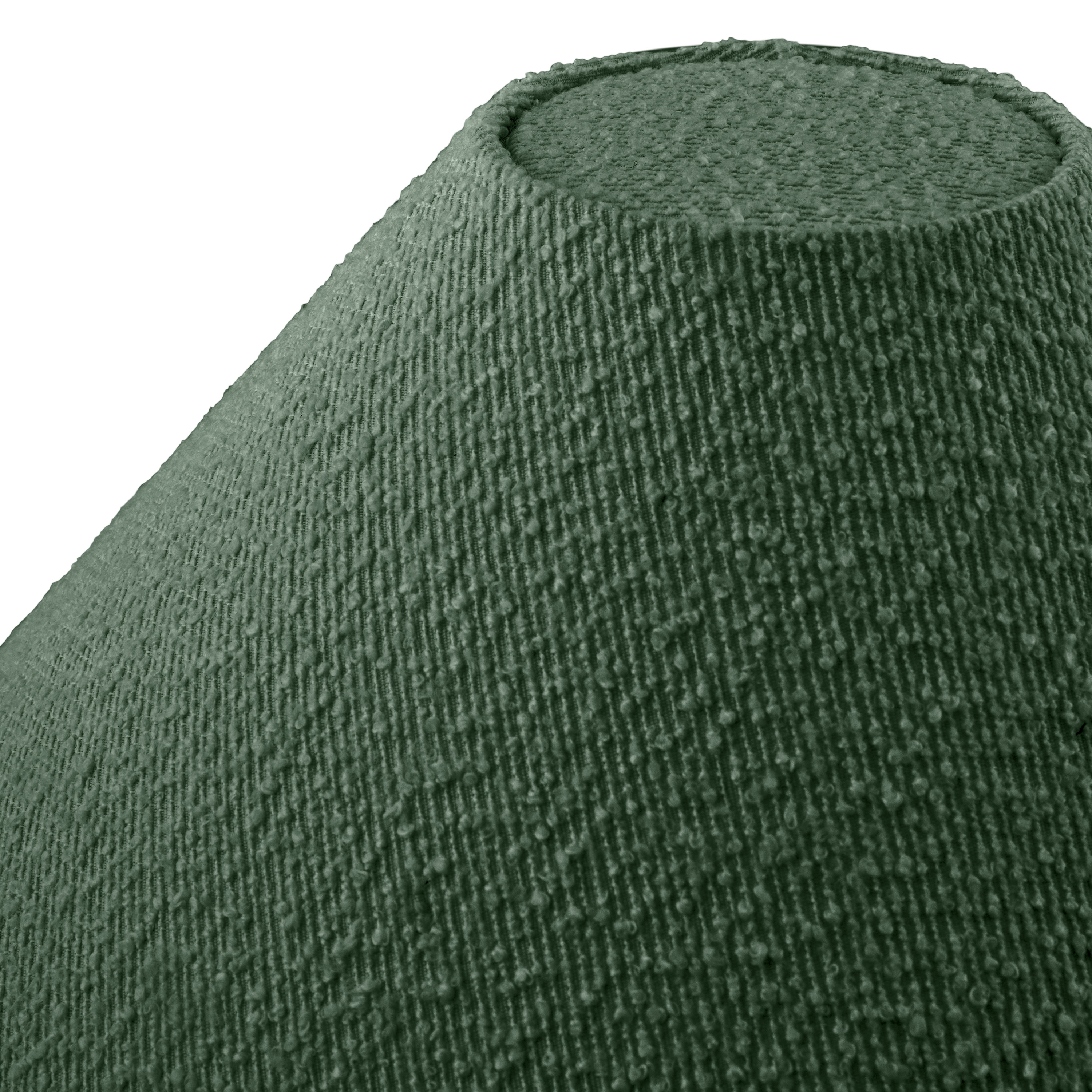 Globen Lighting Iris Lampenschirm Bouclé Moosgrün 45cm