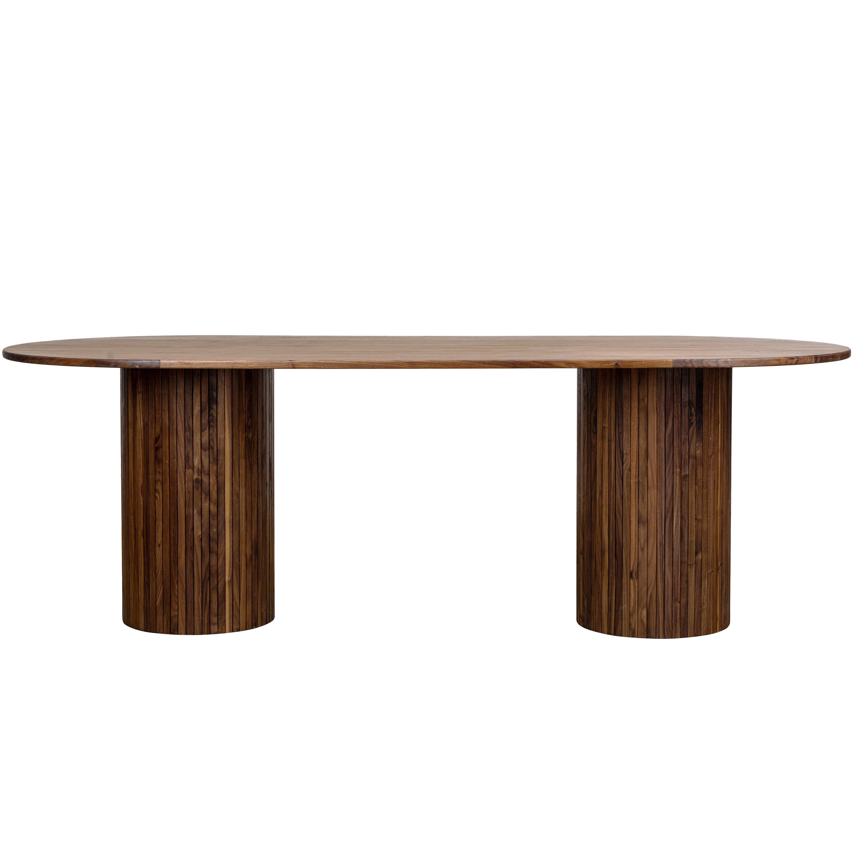 Adele Spisebord Oval Valnøtt 220cm