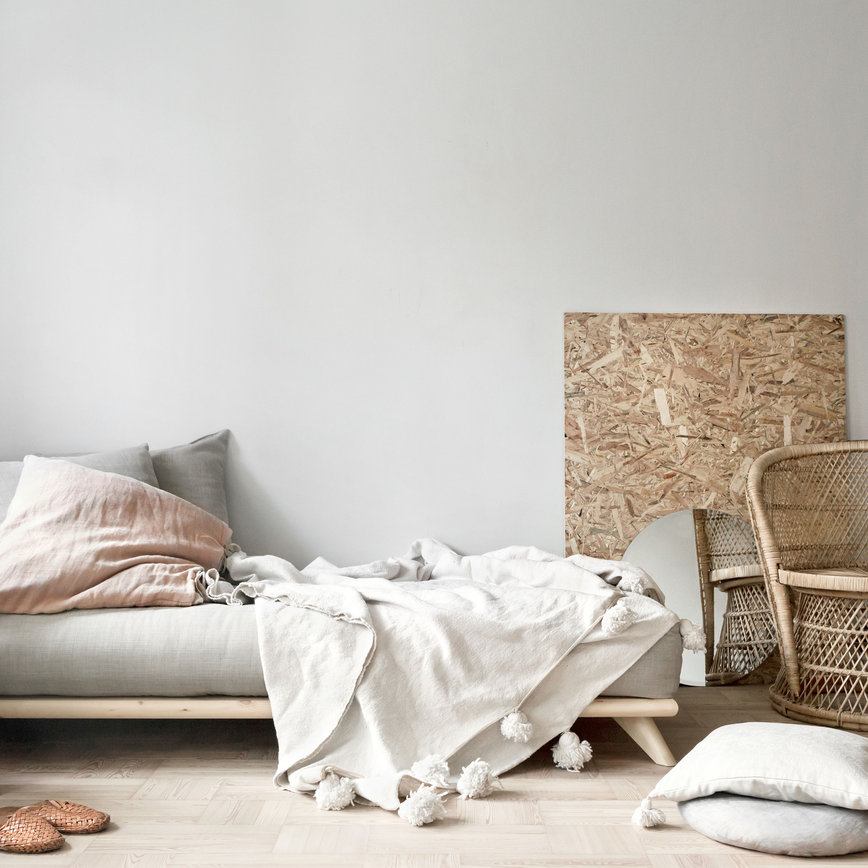 Karup Design Senza Vuodesohva Luonnollinen/Valkoinen 200 cm