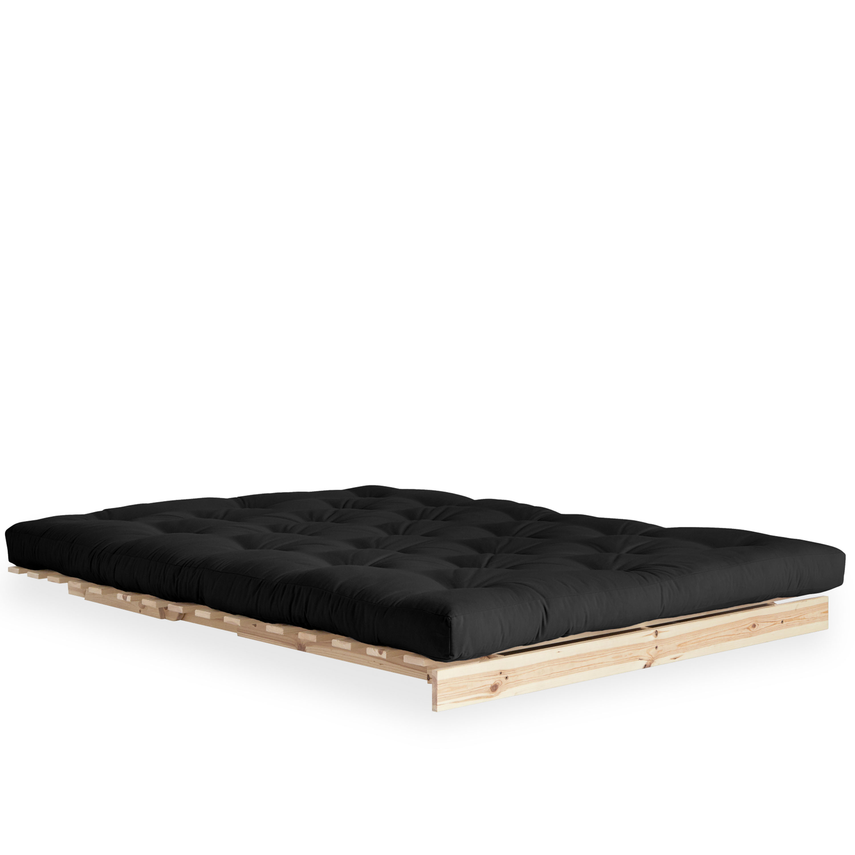 Karup Design Roots Schlafsofa Natur/Dunkelgrau 140cm