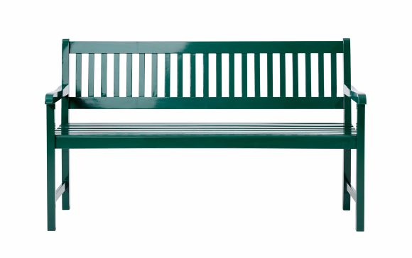 Cinas - Brighton Benk Green 150x59cm - Grønn  - Hagebenk