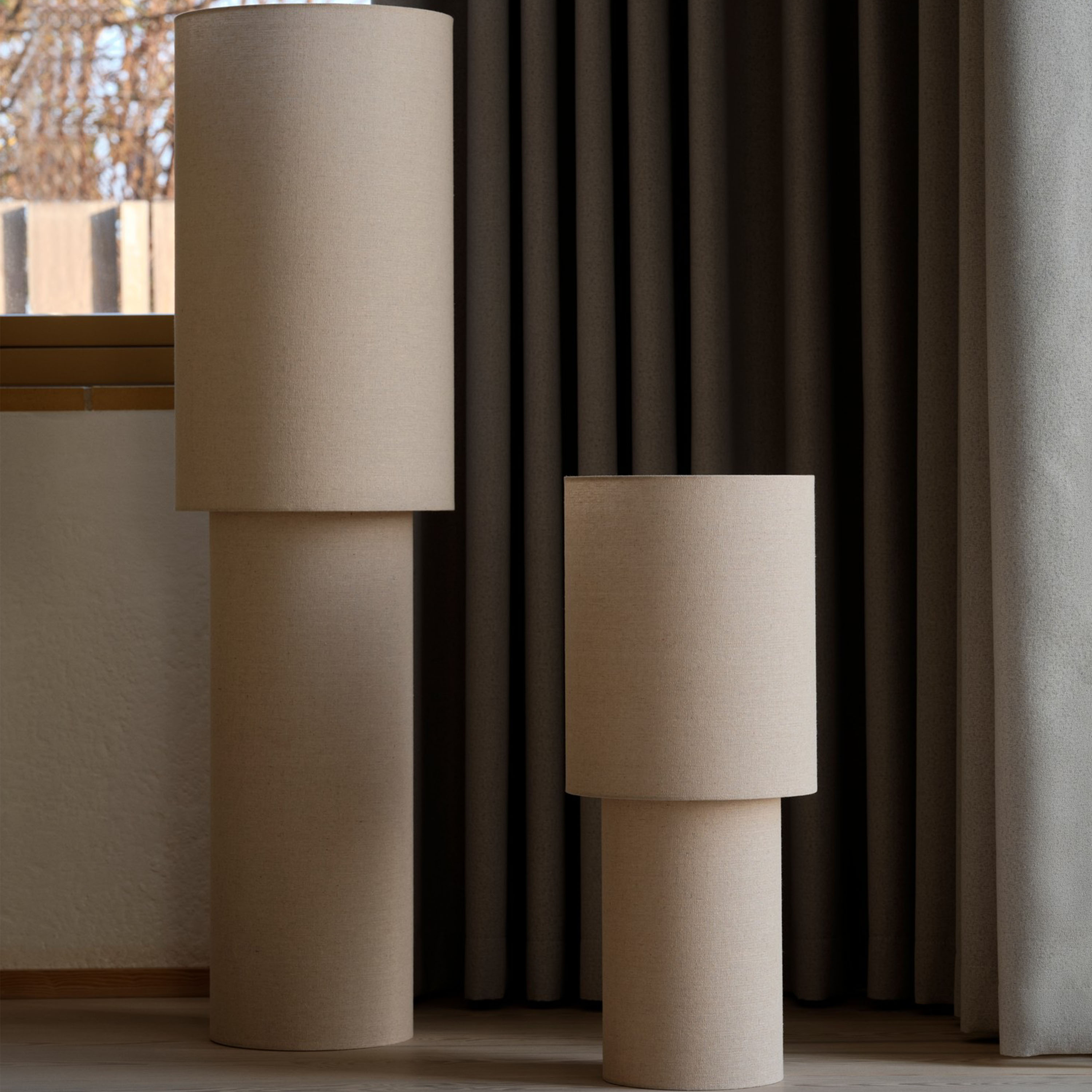 Nordlux Izara 60 Gulvlampe Beige