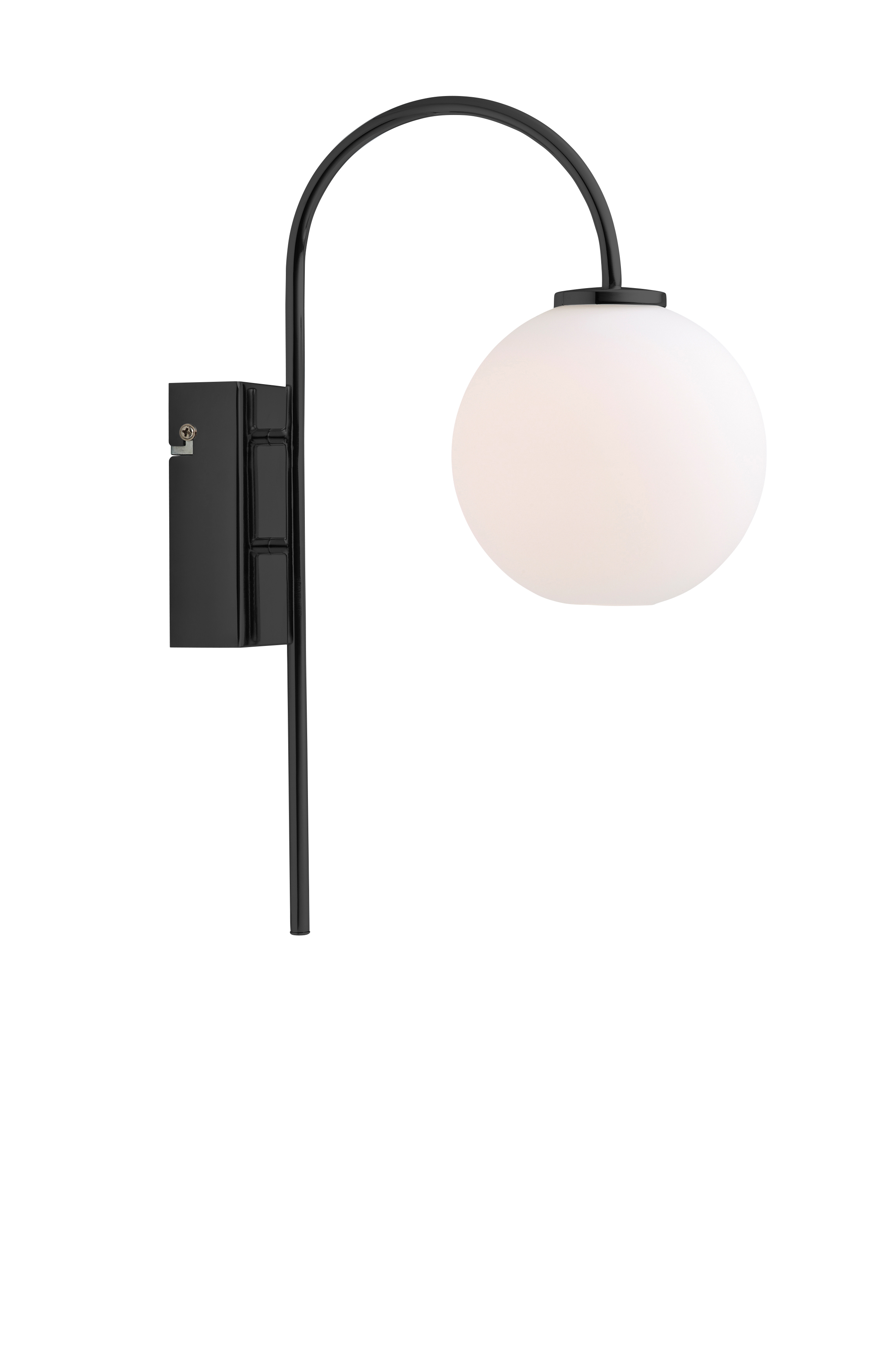 Herstal - Ballon Wandleuchte Schwarz - Wandleuchten