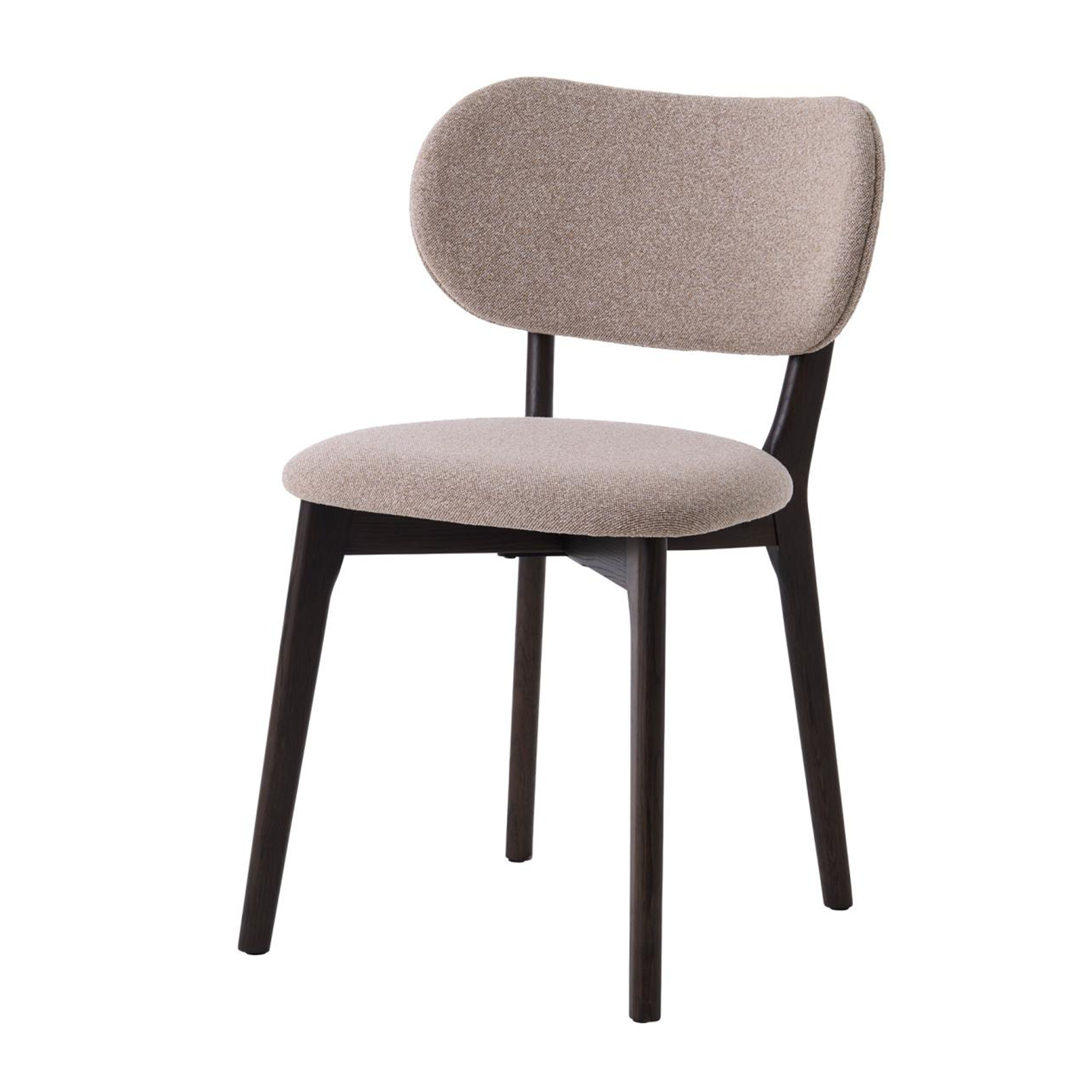 Nordic Home Frances Esszimmerstuhl Dunkel Espresso/Sand