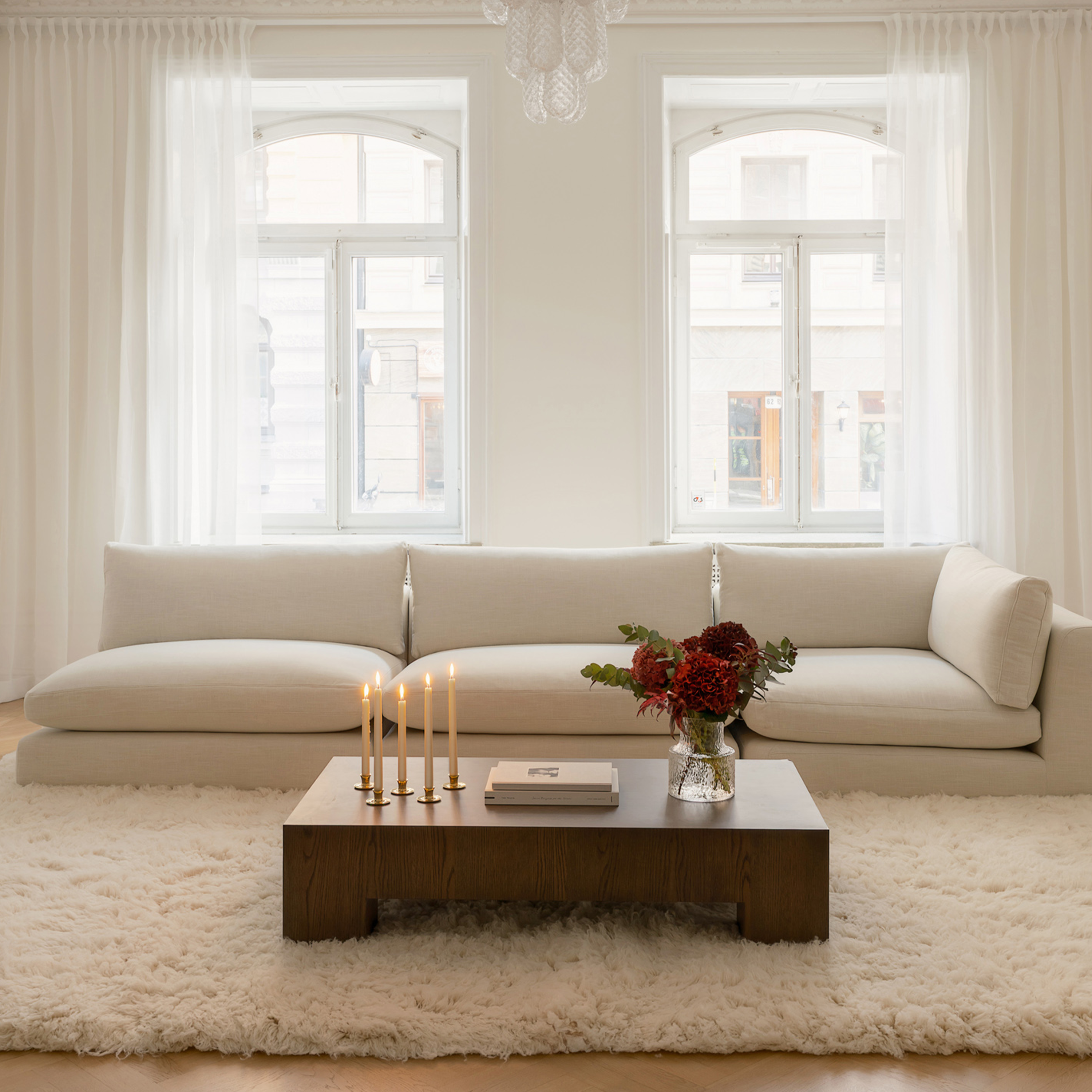 Sleepo Collection Capri 1.5-sits Soffmodul Beige 120cm