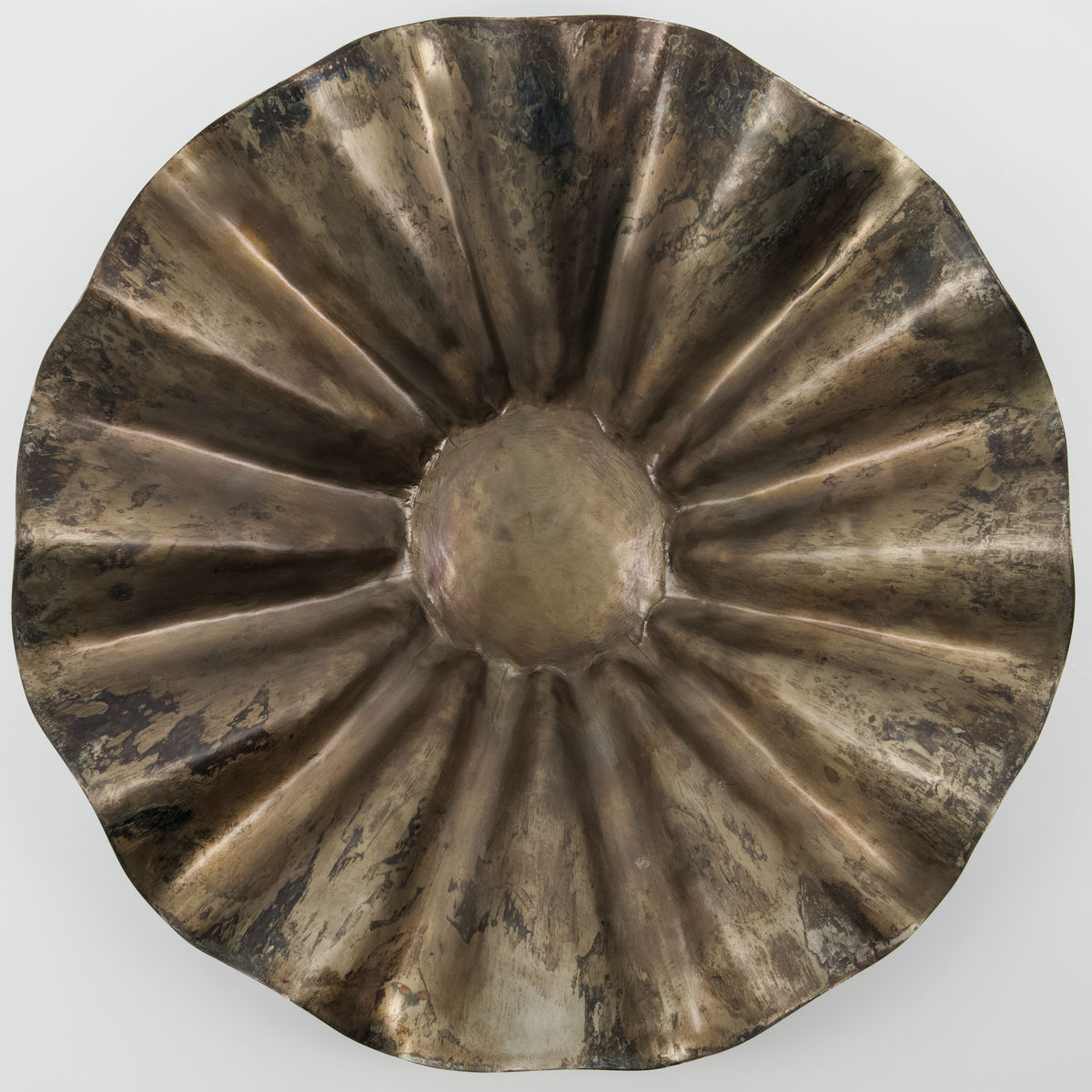 House Doctor Flood Schale Antik Braun Ø35 cm