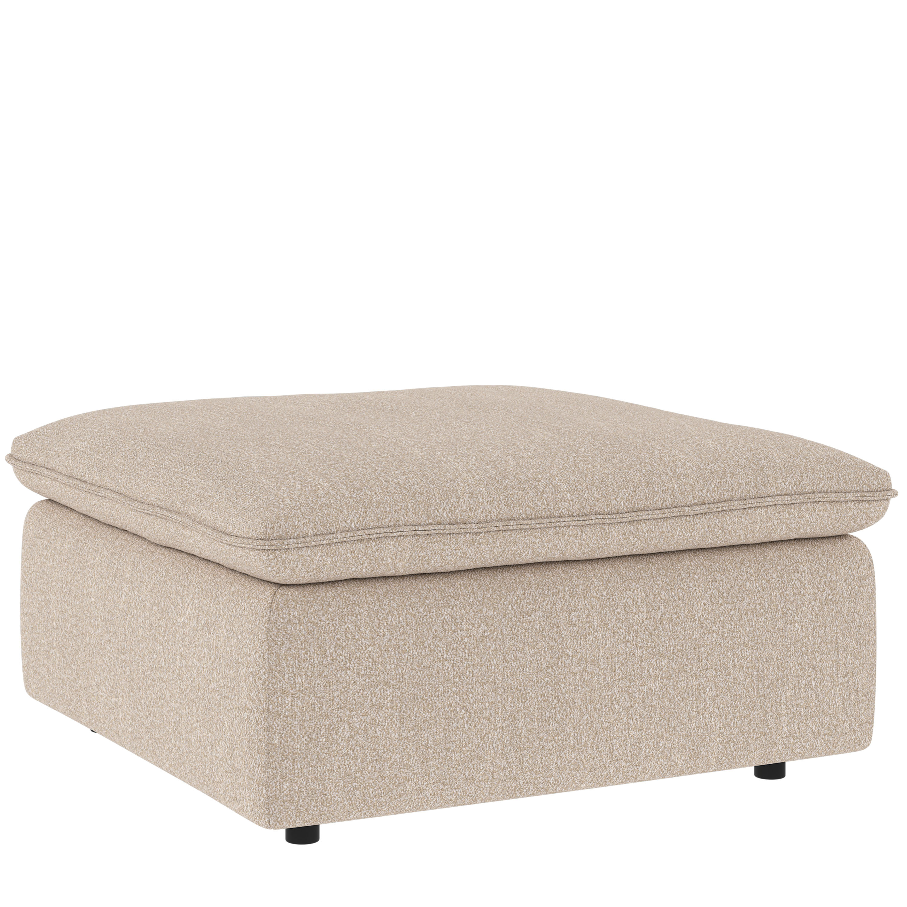 Rowico Home Rawlins Fußhocker Sandra Hellbeige