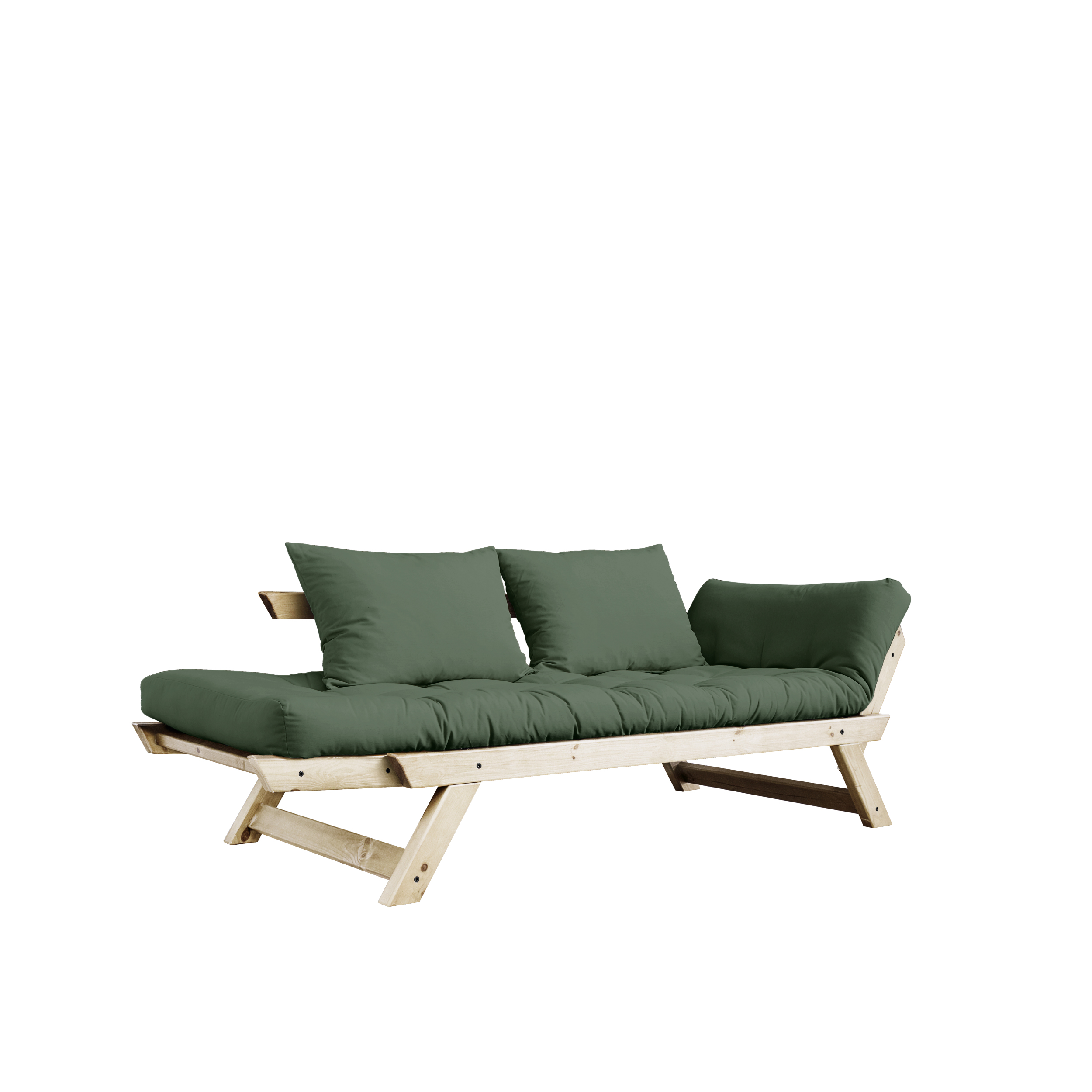 Karup Design Bebop Dagbädd Natur/Olive Green 174cm