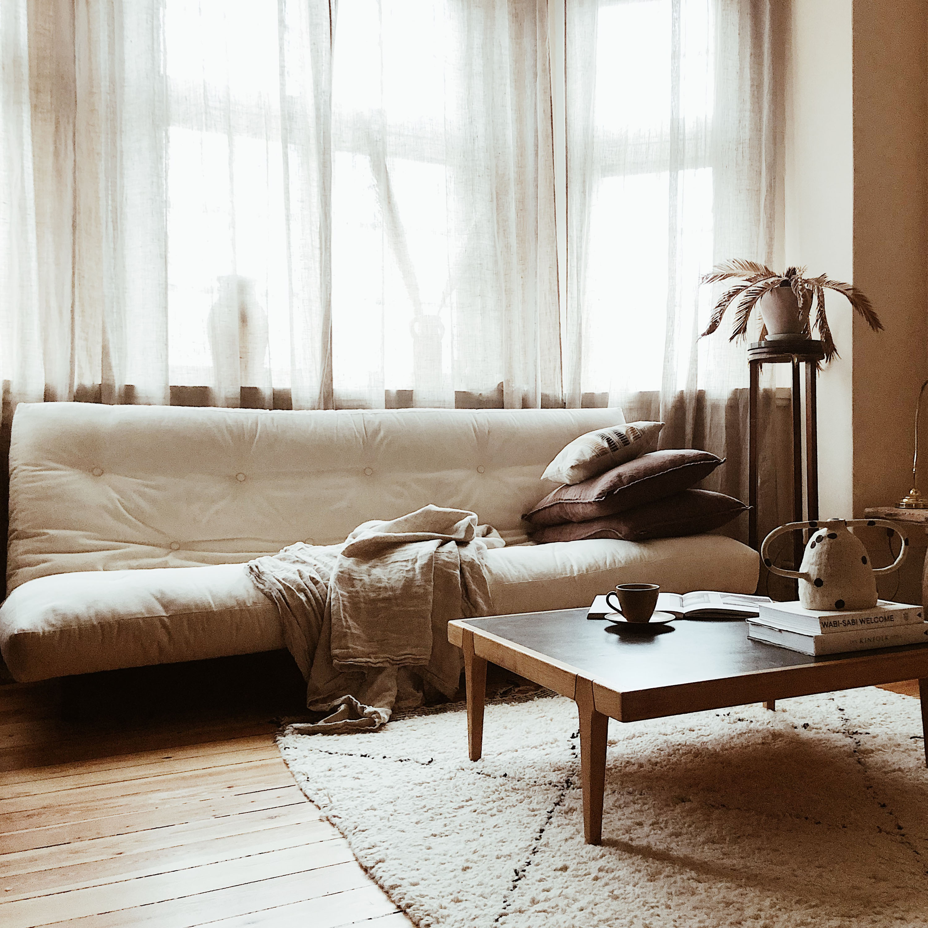 Karup Design Fresh Vuodesohva Luonnollinen/Beige 200 cm