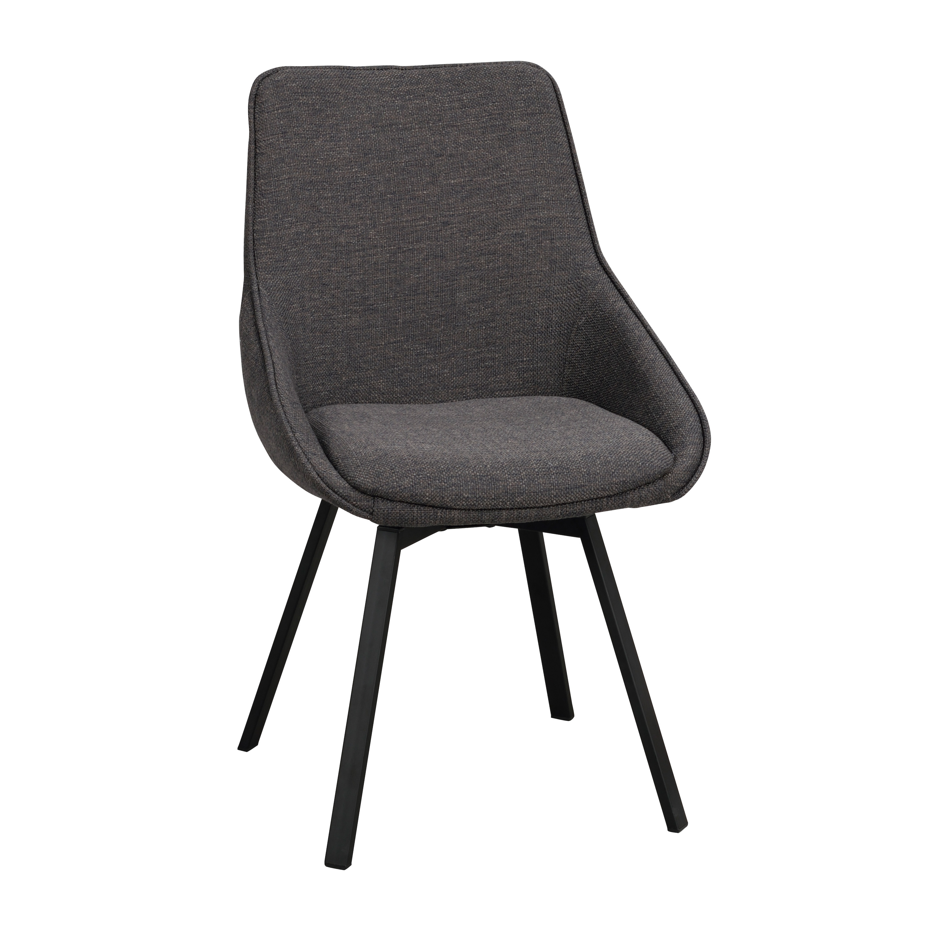 Alison Matstol Grå/Svart