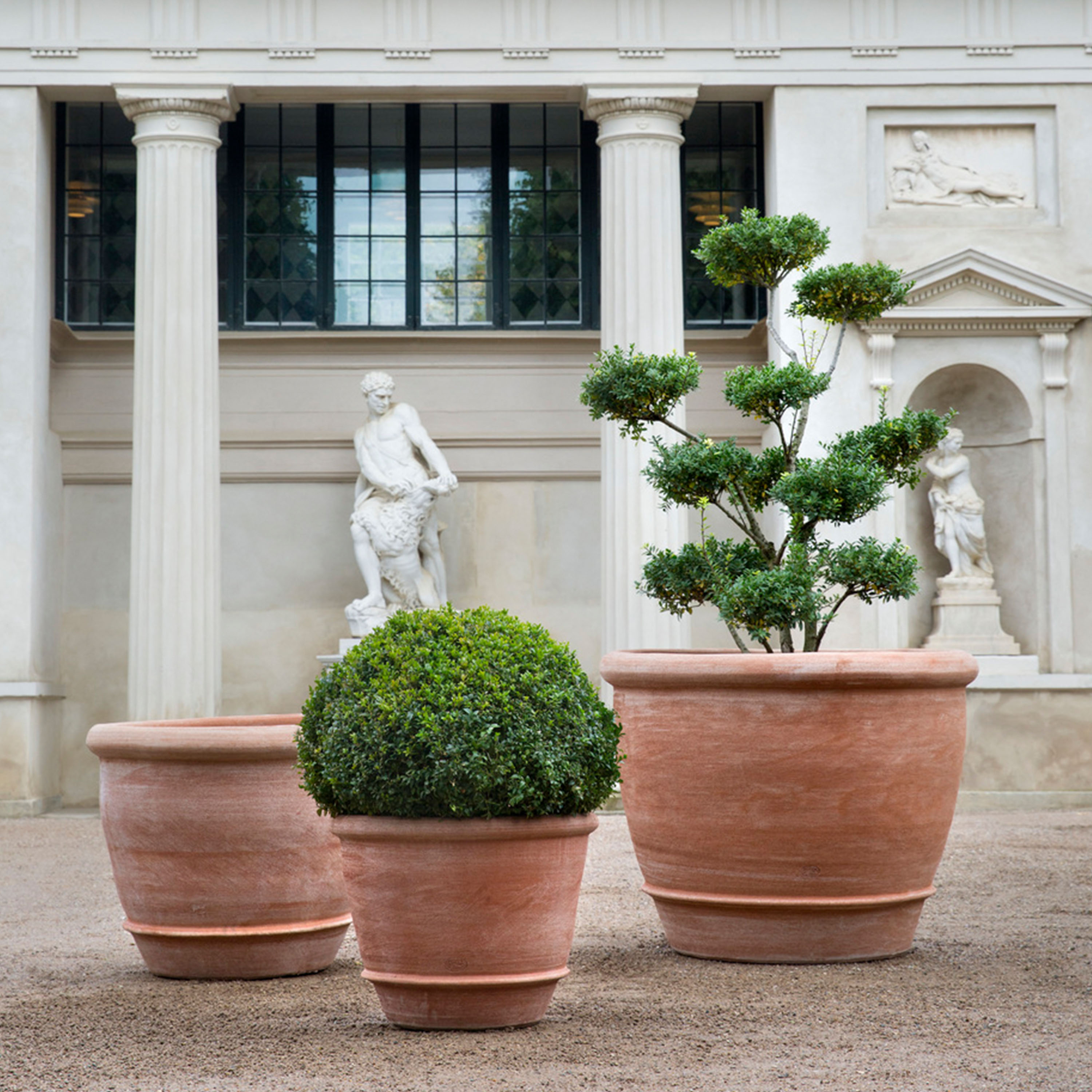 Bergs Potter Campana Topf Raw Rosa Terrakotta Ø60