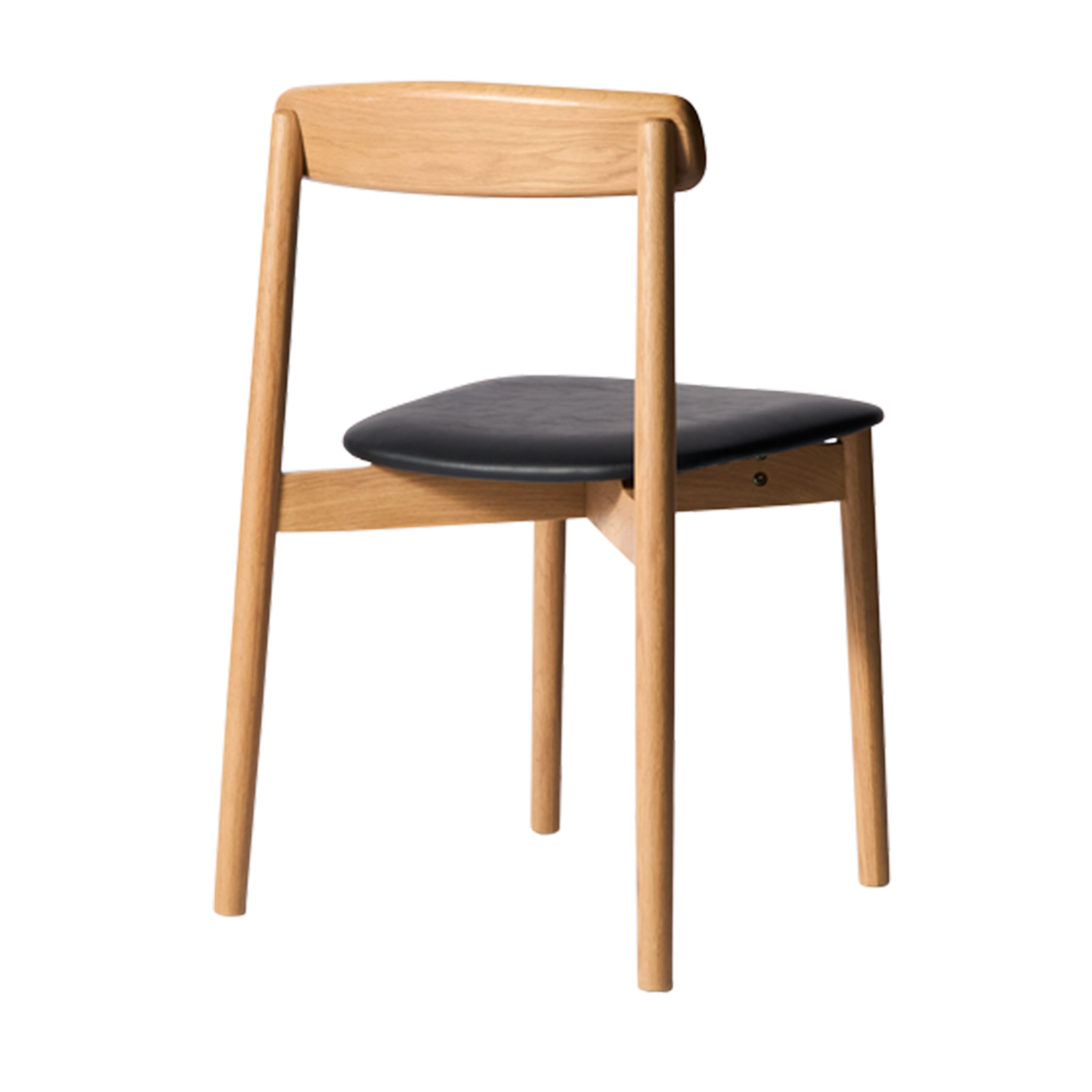 Andersen Furniture Unite Matstol Ek/Svart Läder