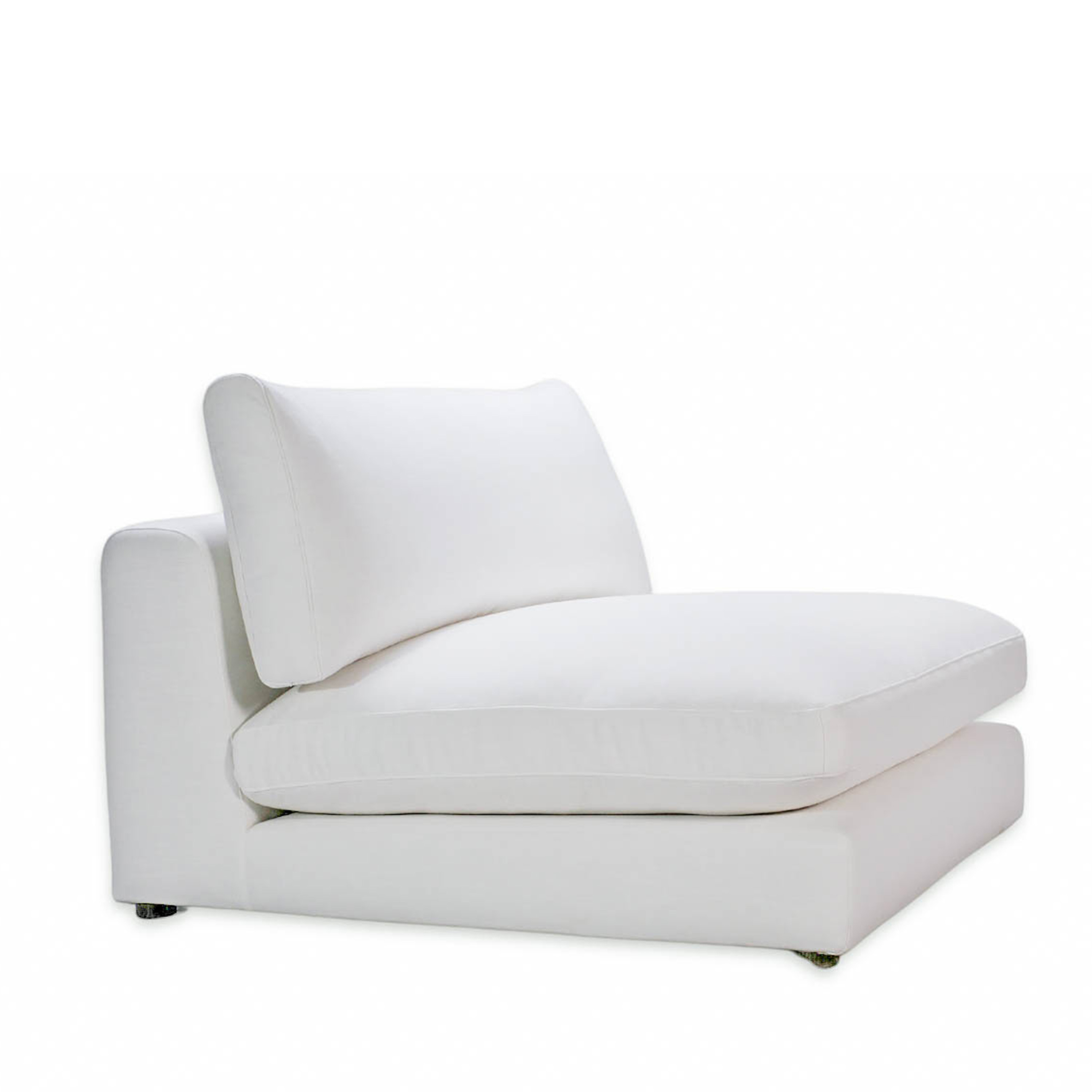 Sleepo Collection Capri 1,5-seters Sovesofa Modul Hvit 120cm