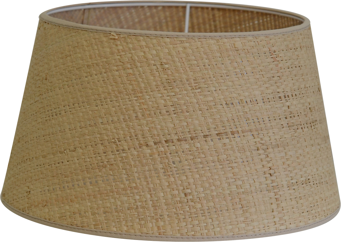 Bali Lampskärm Natur Rund Ø25