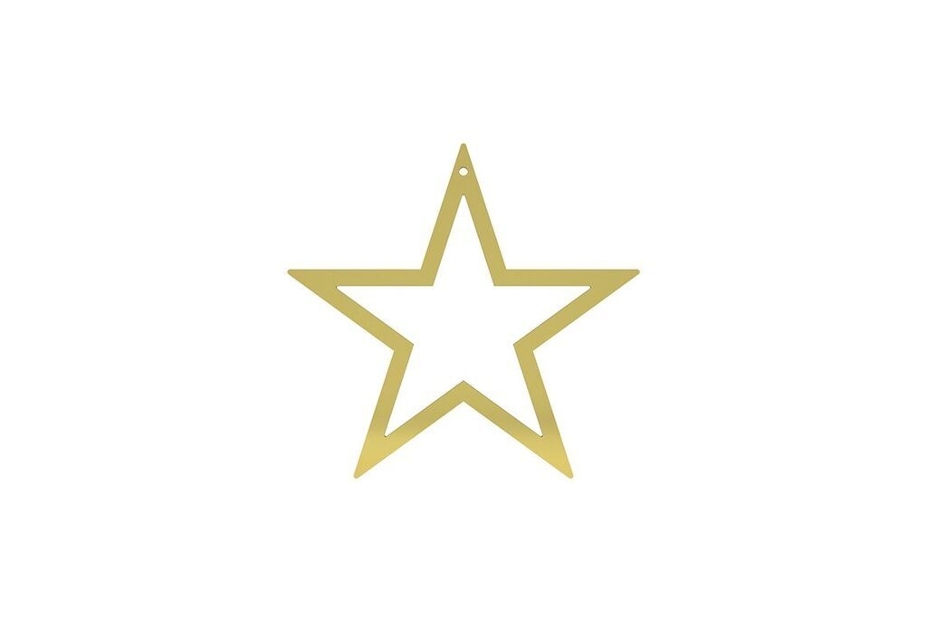 Winterstar Mässing 25cm