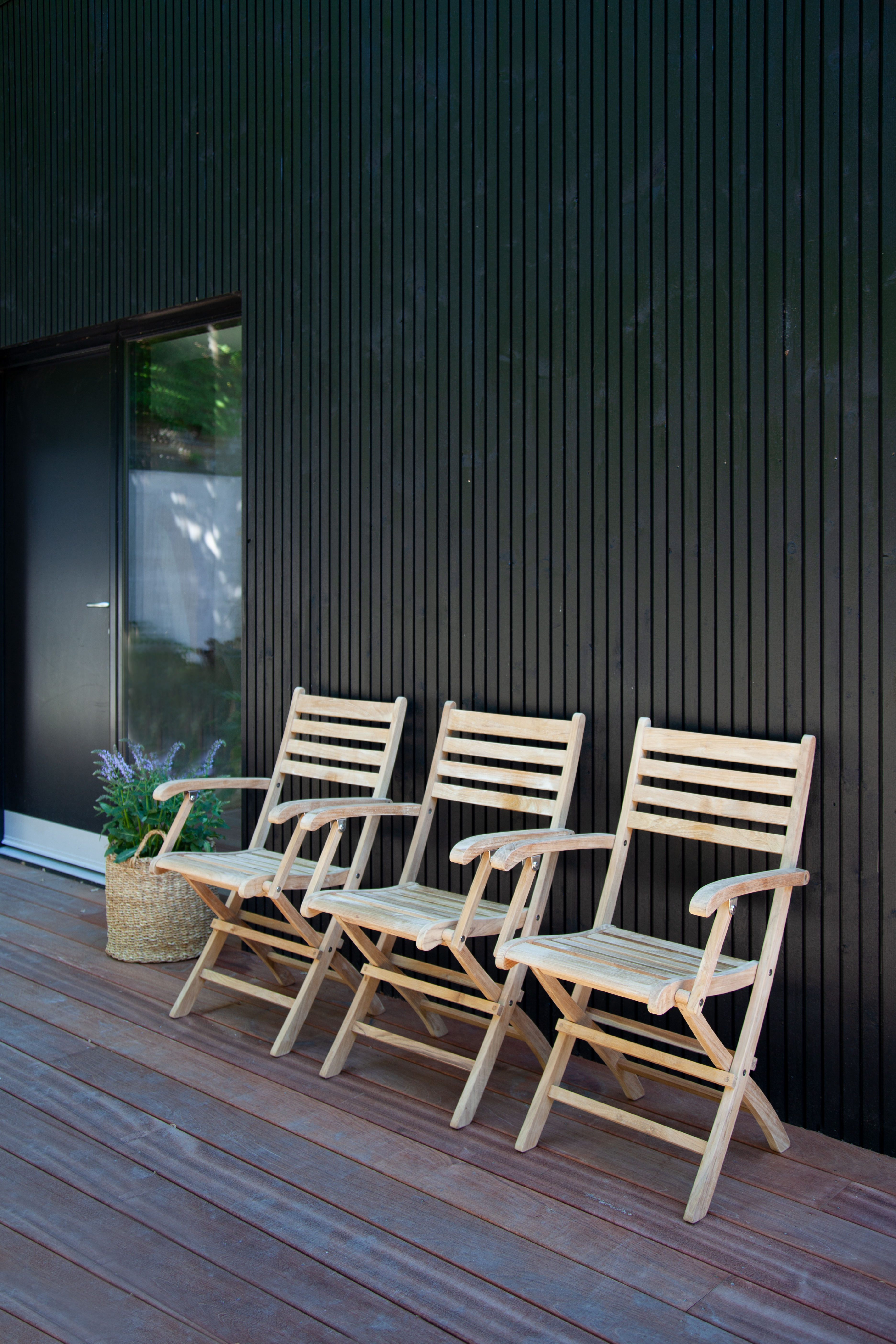 Cinas York Fällstol Teak