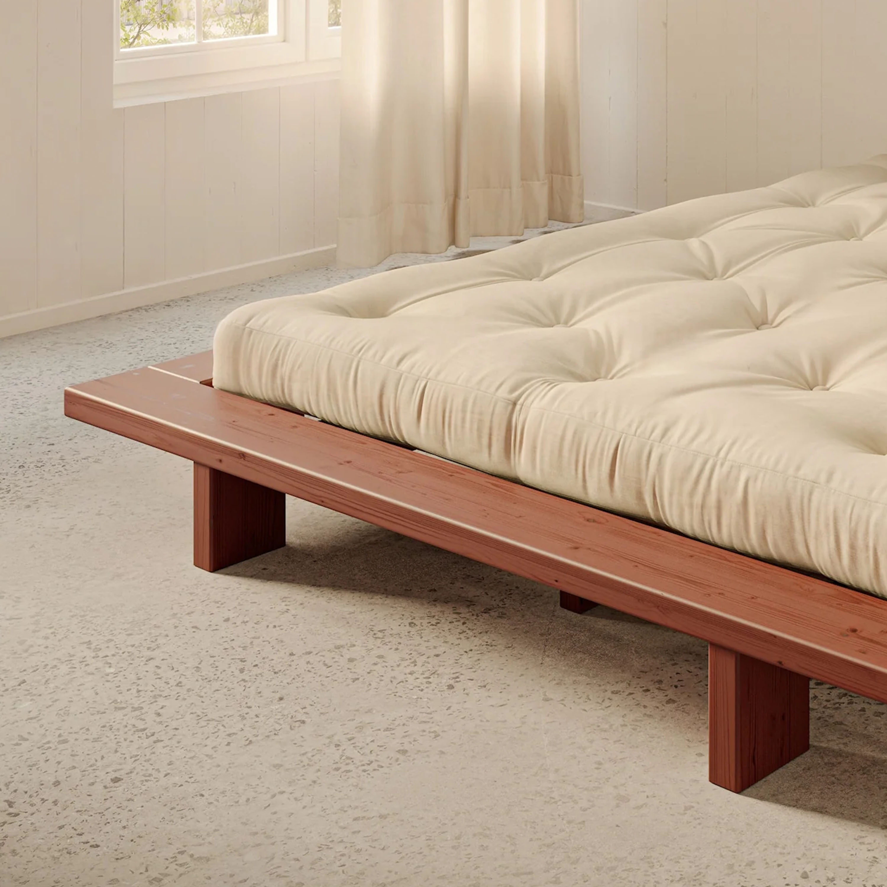 Karup Design Japan Bettrahmen Terra Red 140x200