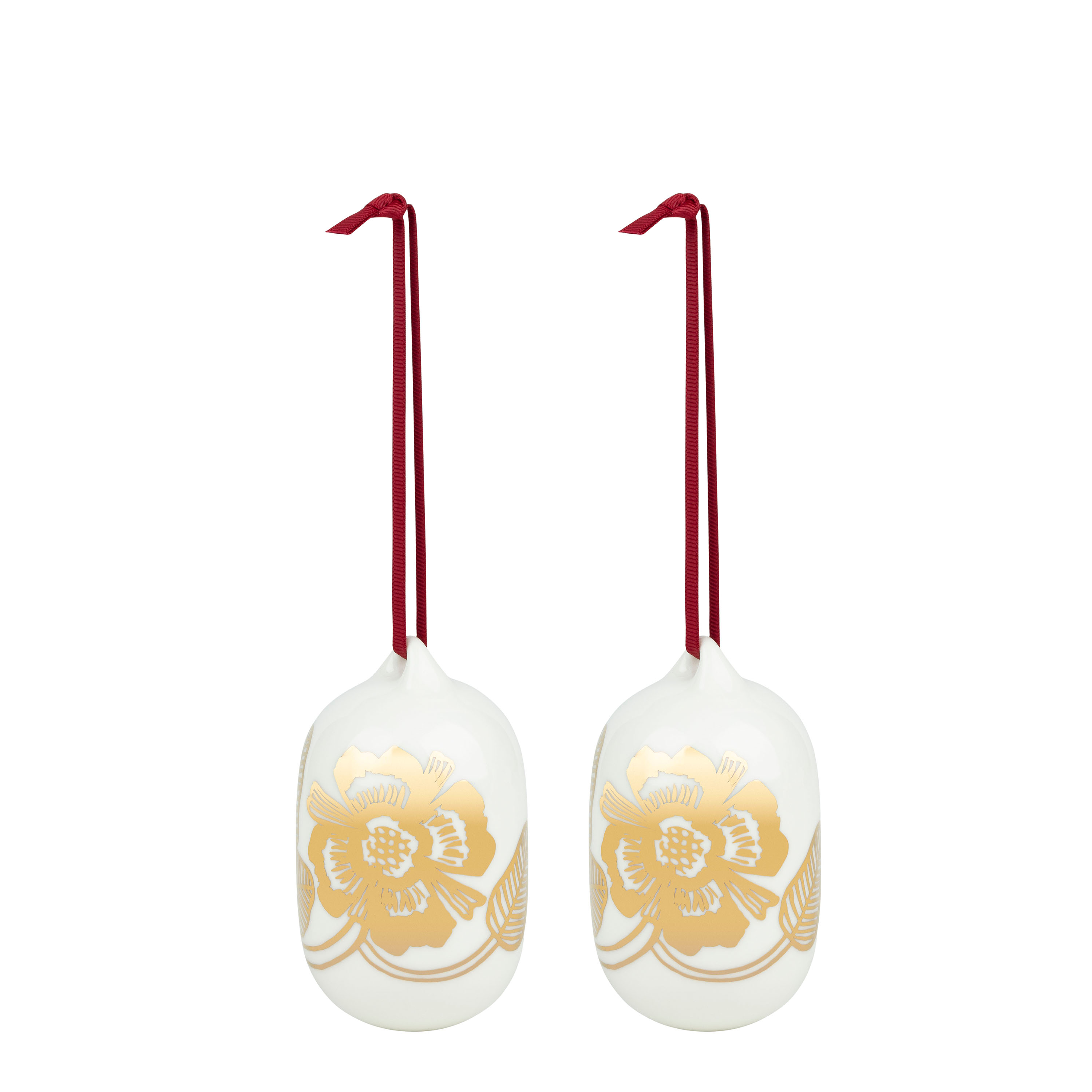 Marimekko Tiara Dekoration White/Gold