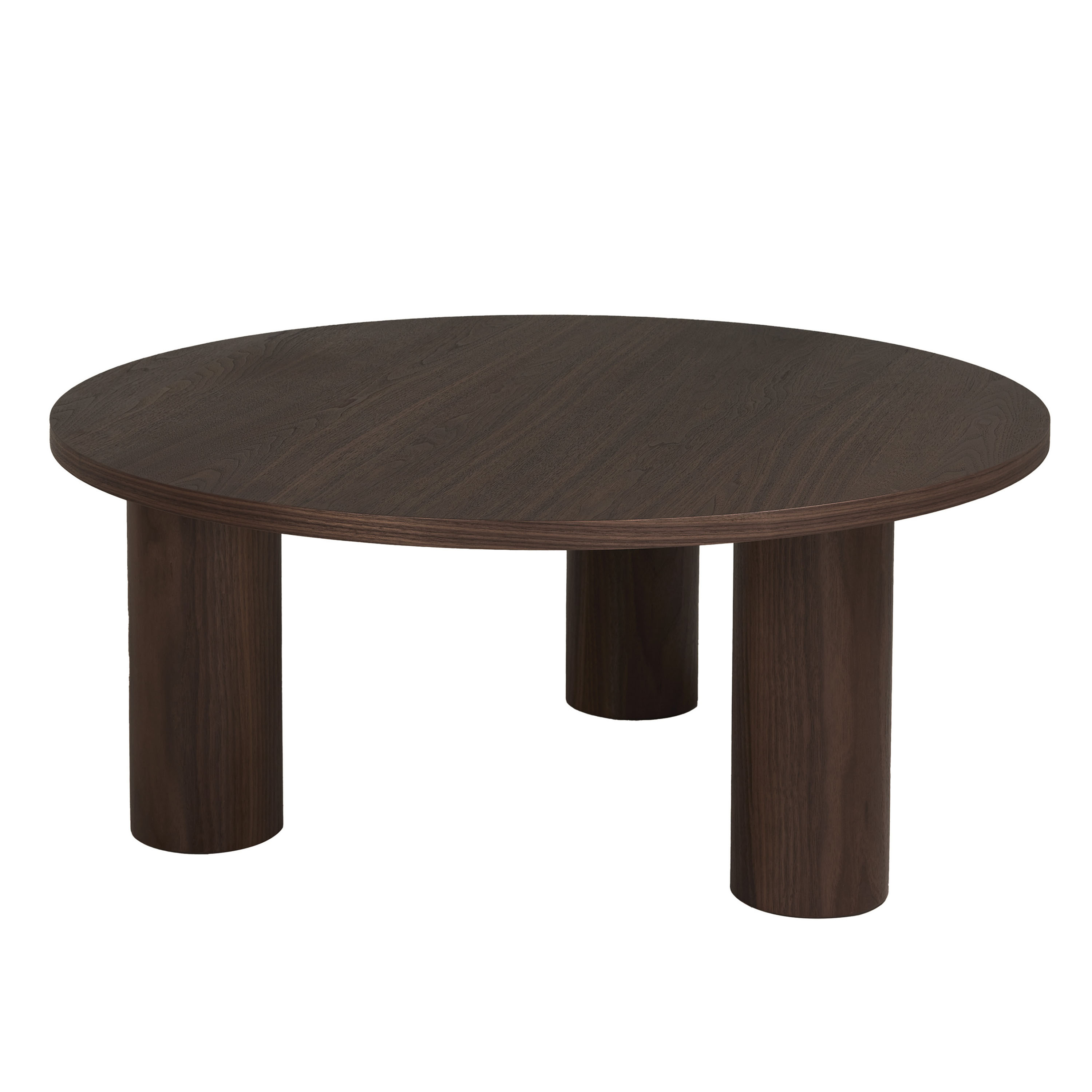 Melvin Soffbord Mörkbrun Ø100