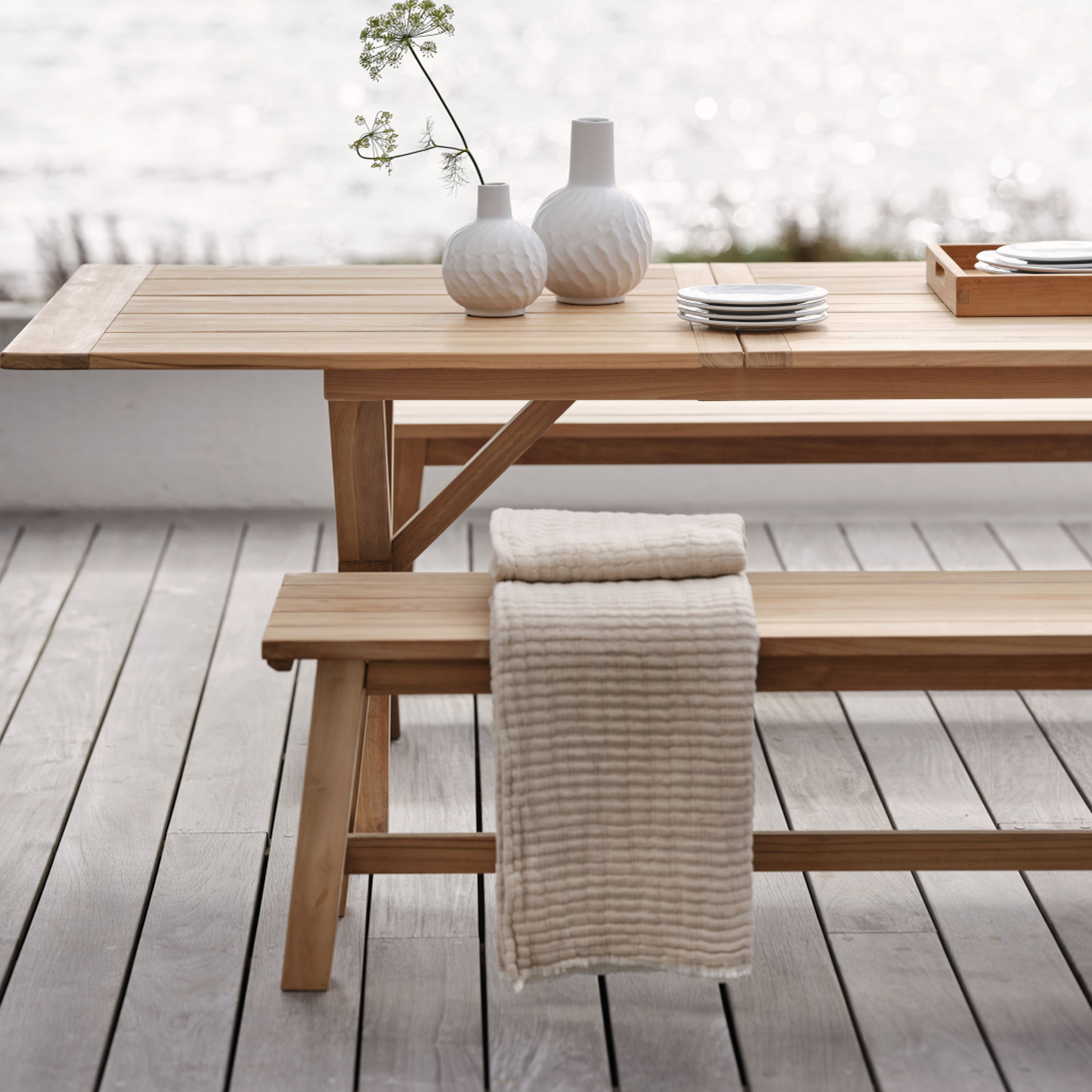 Brafab Keros Bänk Natur 190cm