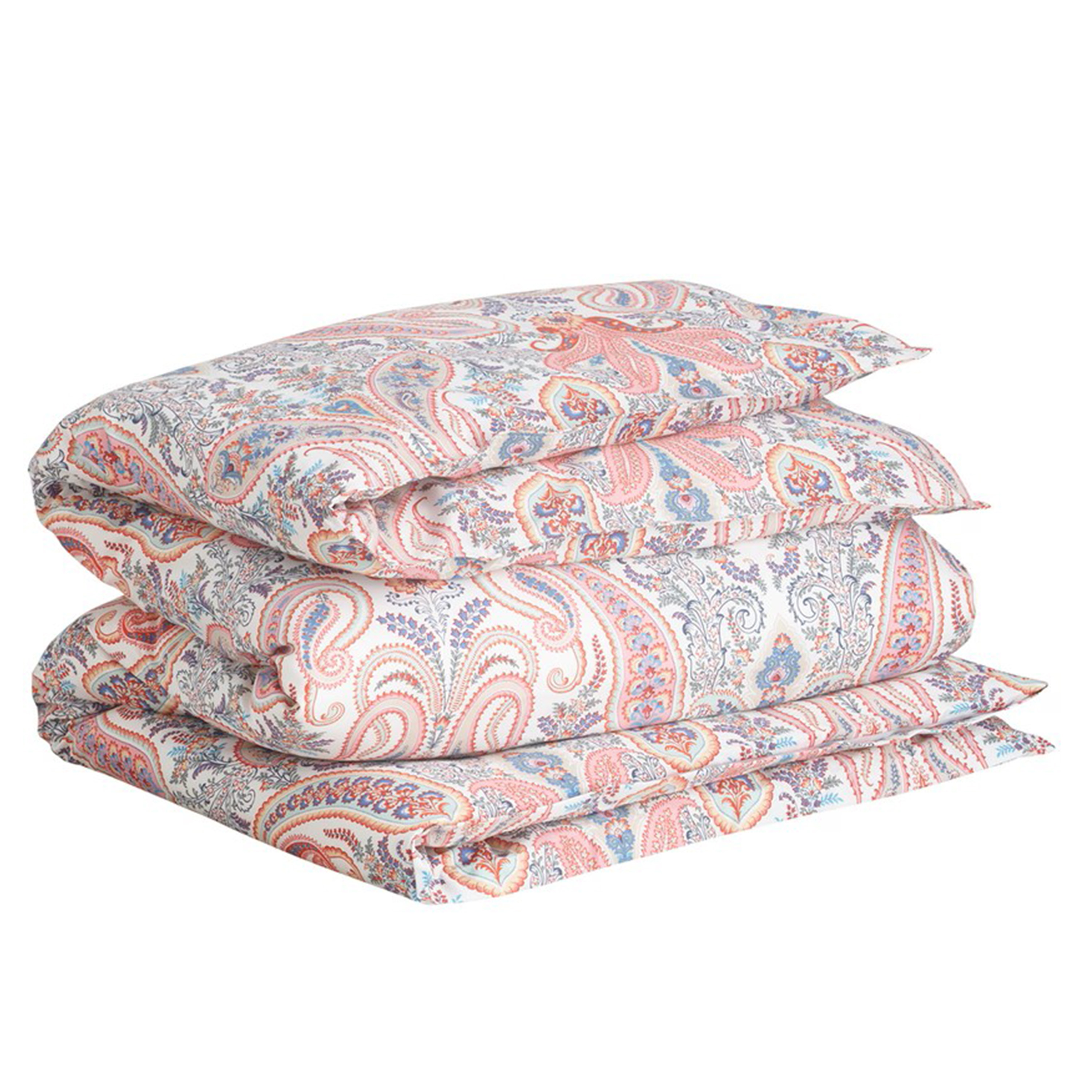 GANT Home - Key West Paisley Bettbezug Orange Rot 220x220