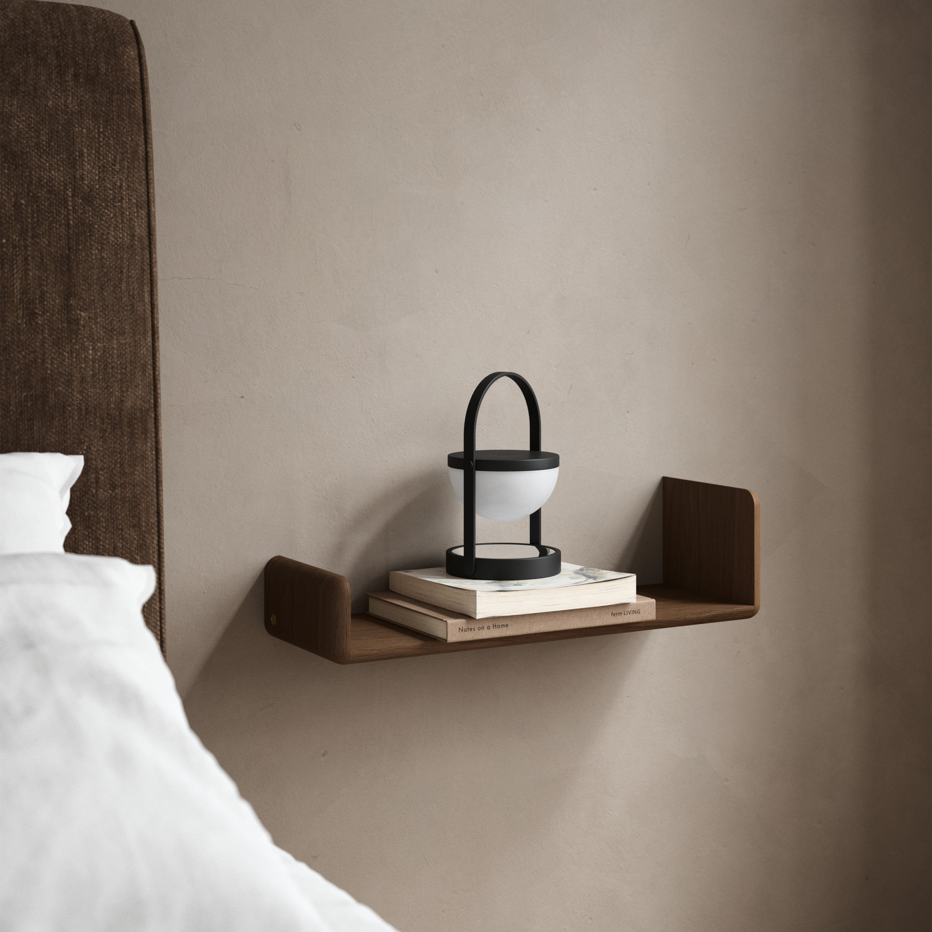 Andersen Furniture A-Flash Bærbar Lampe Svart 22cm