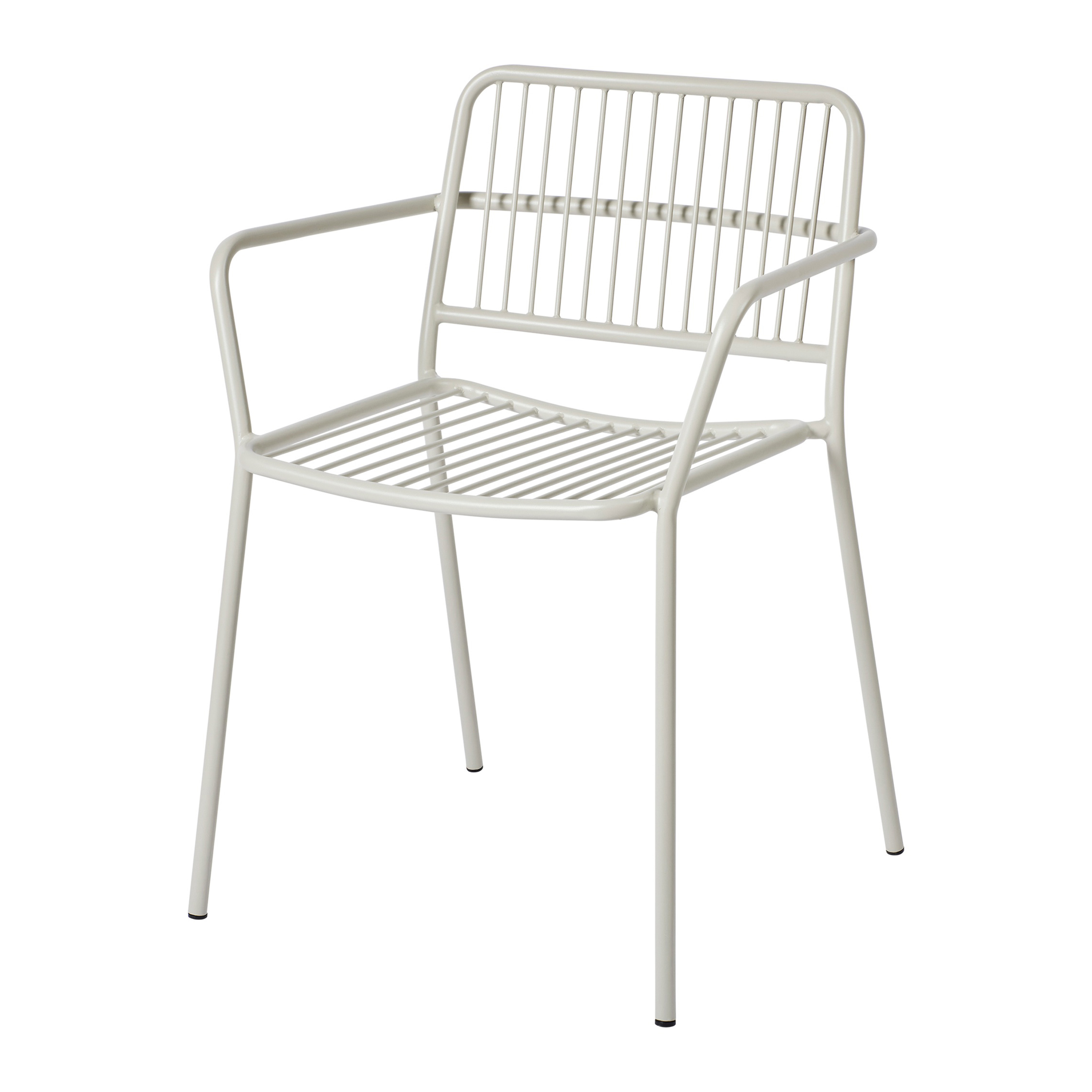 Broste Copenhagen - Eden Karmstol Beige Grey
