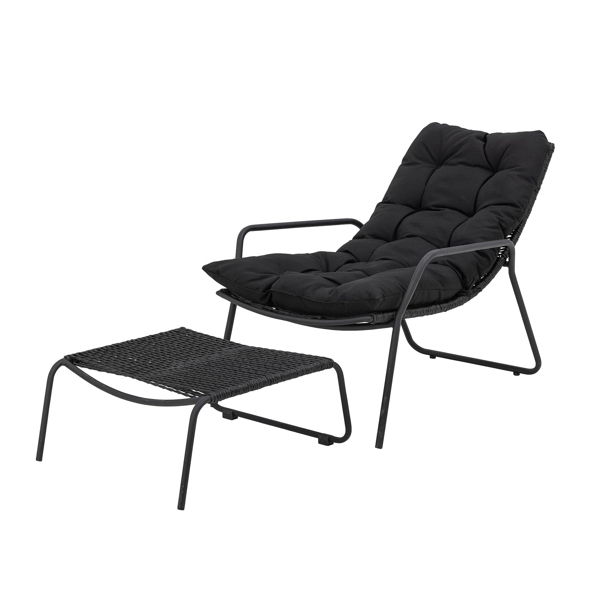 Bloomingville - Boel Solstol Black - Svart