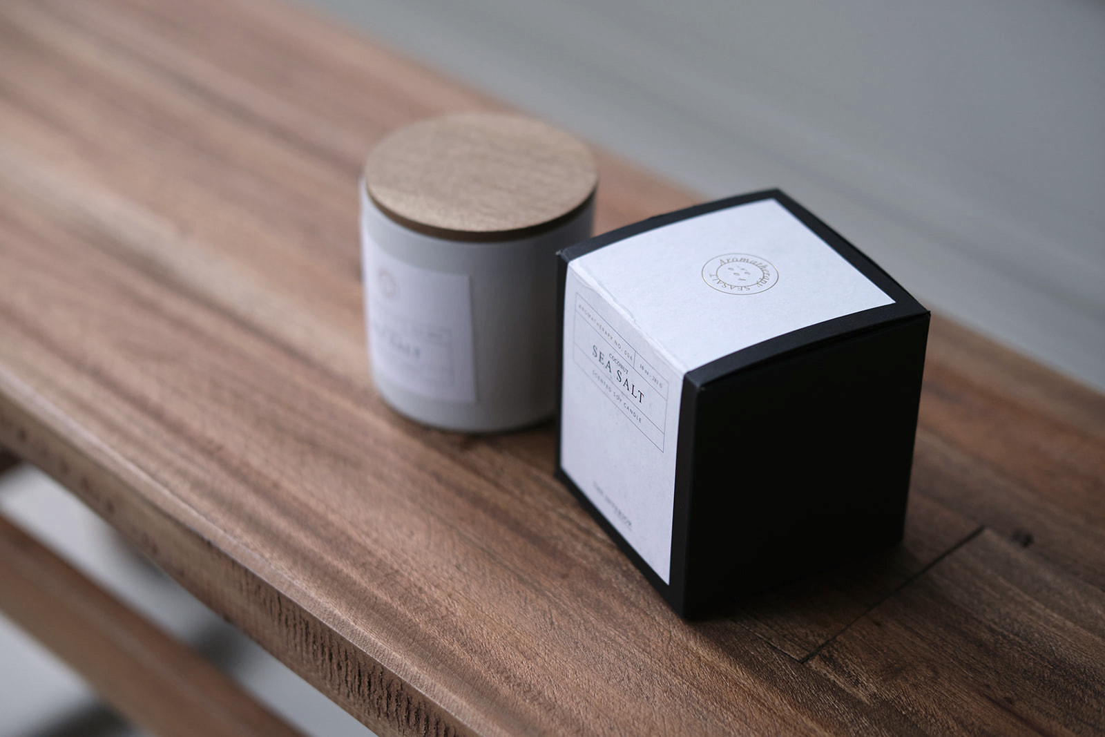 Wikholm Form Yasu Doftljus Aroma/Sea Salt 9cm