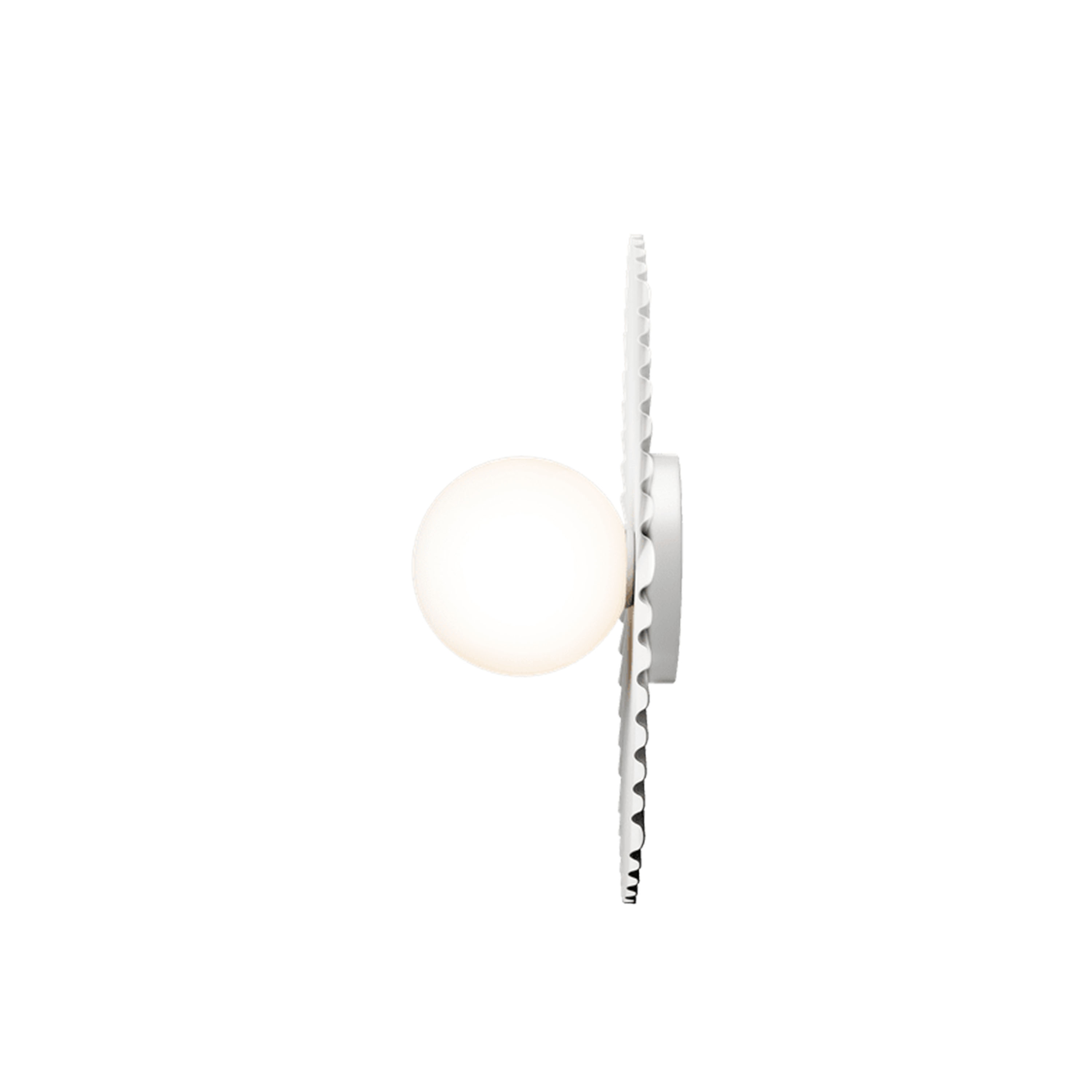 Nuura Liila Muuse Vägg/Taklampa White/Opal Ø42