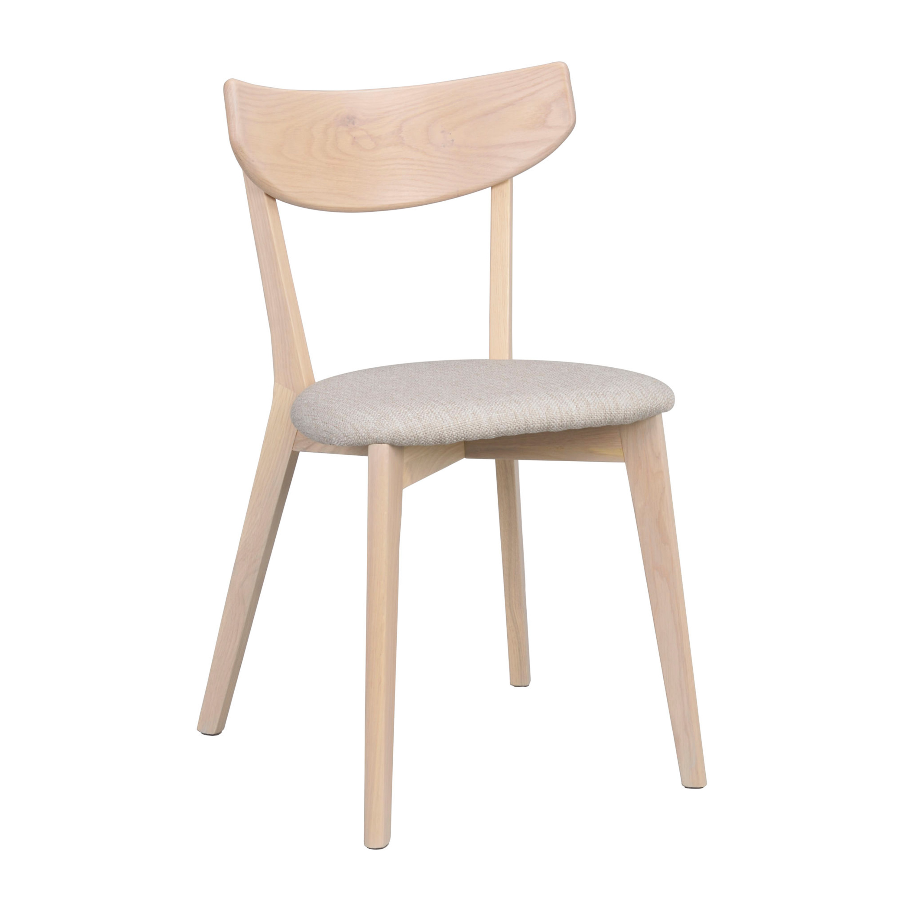 Ami Esszimmerstuhl Weiß pigmentiert/Grau