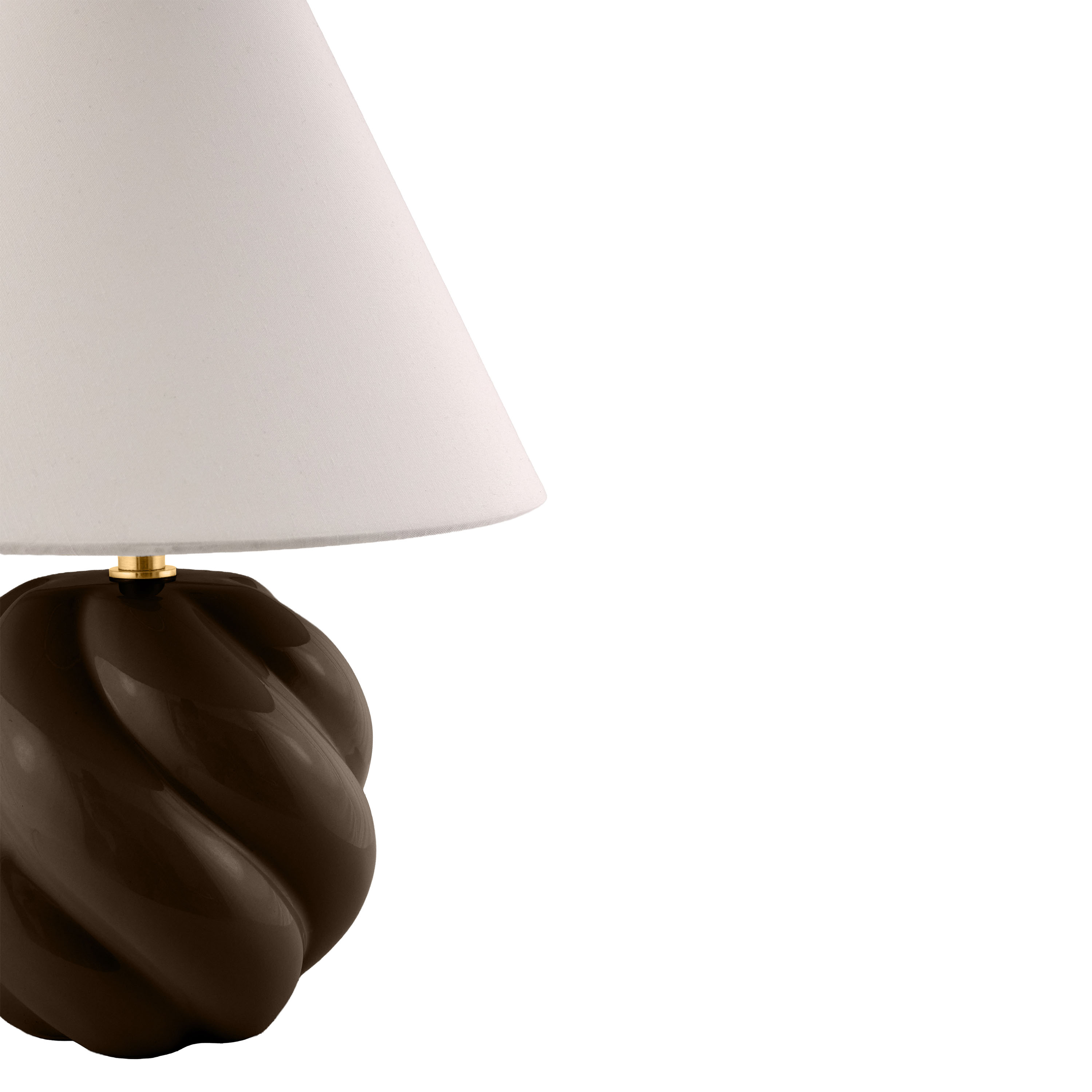 Globen Lighting Dahlia Bordlampe Mocha 24cm