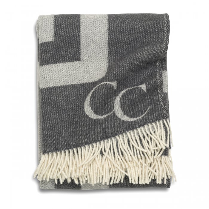 Classic Collection - Monogram Pläd Eisentor - Grau - Decken