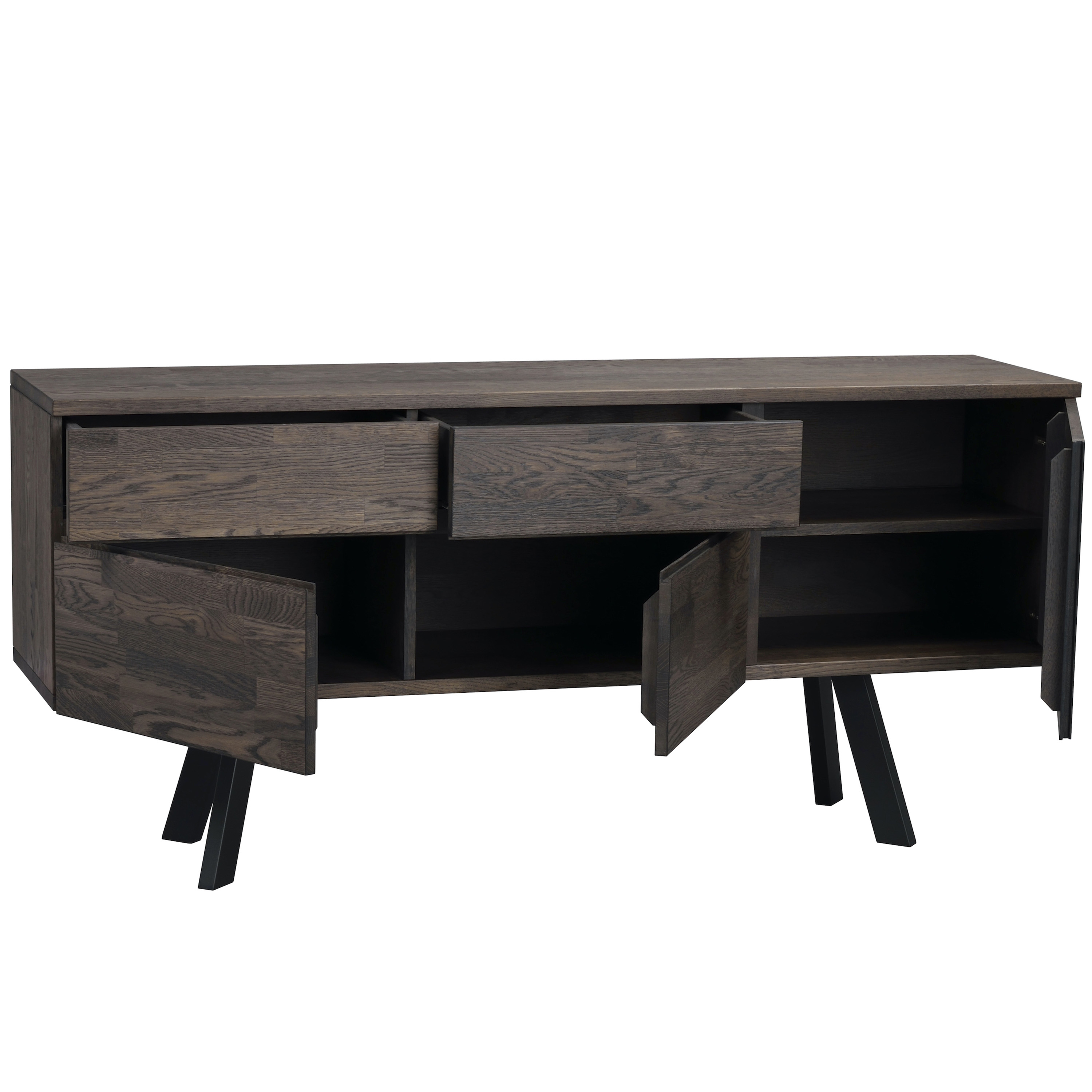 Rowico Home Fred Sideboard Mörkbrun