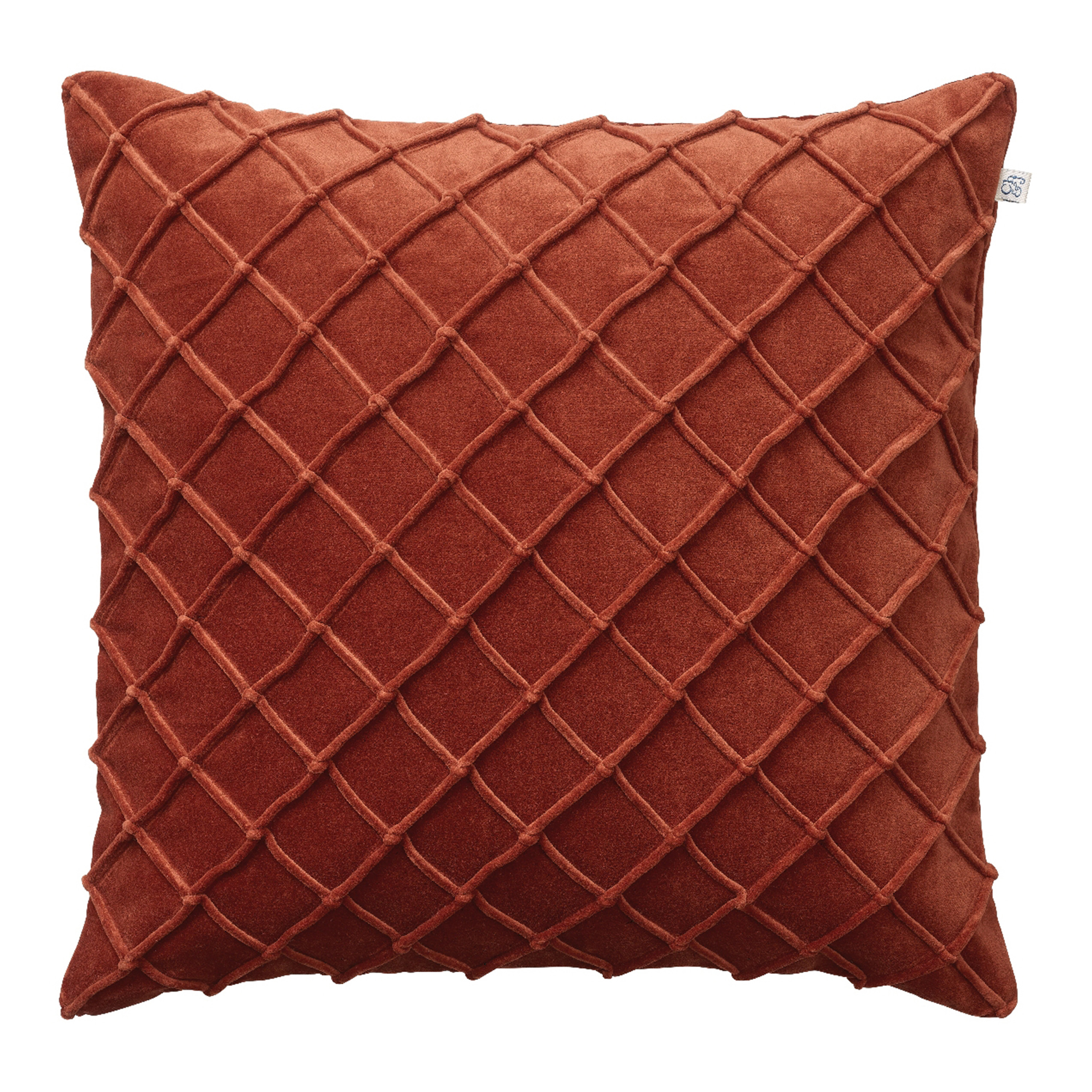 Deva Kuddfodral Sammet Rust 50x50