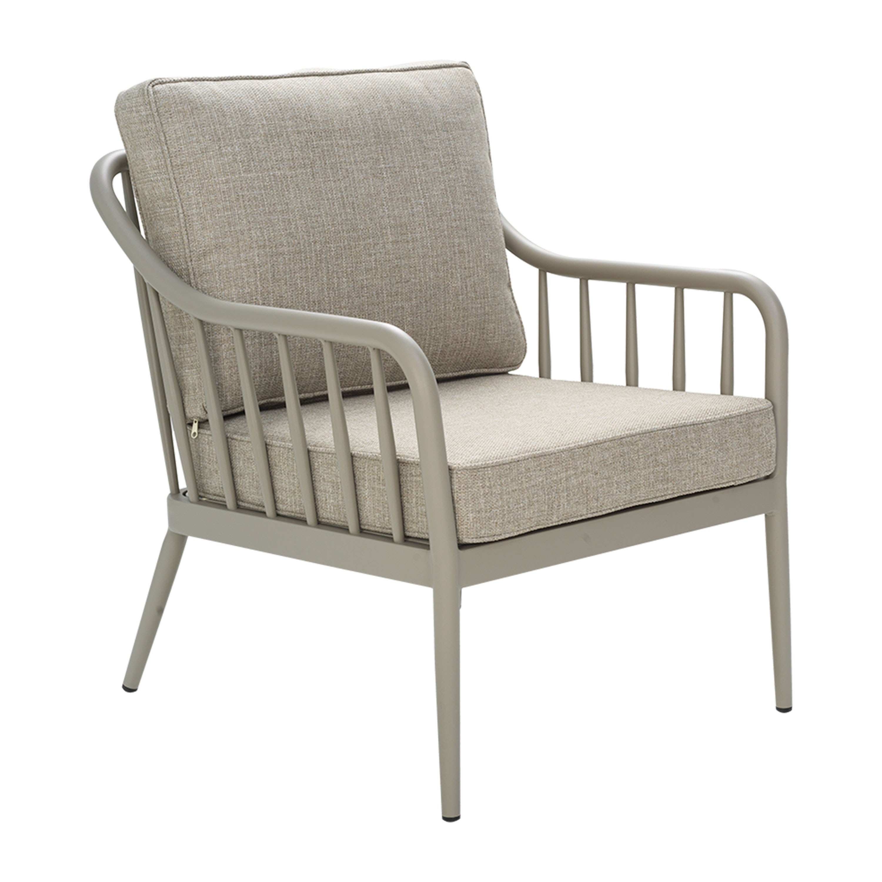 Coleville Loungefotölj Khaki/Burlap Beige