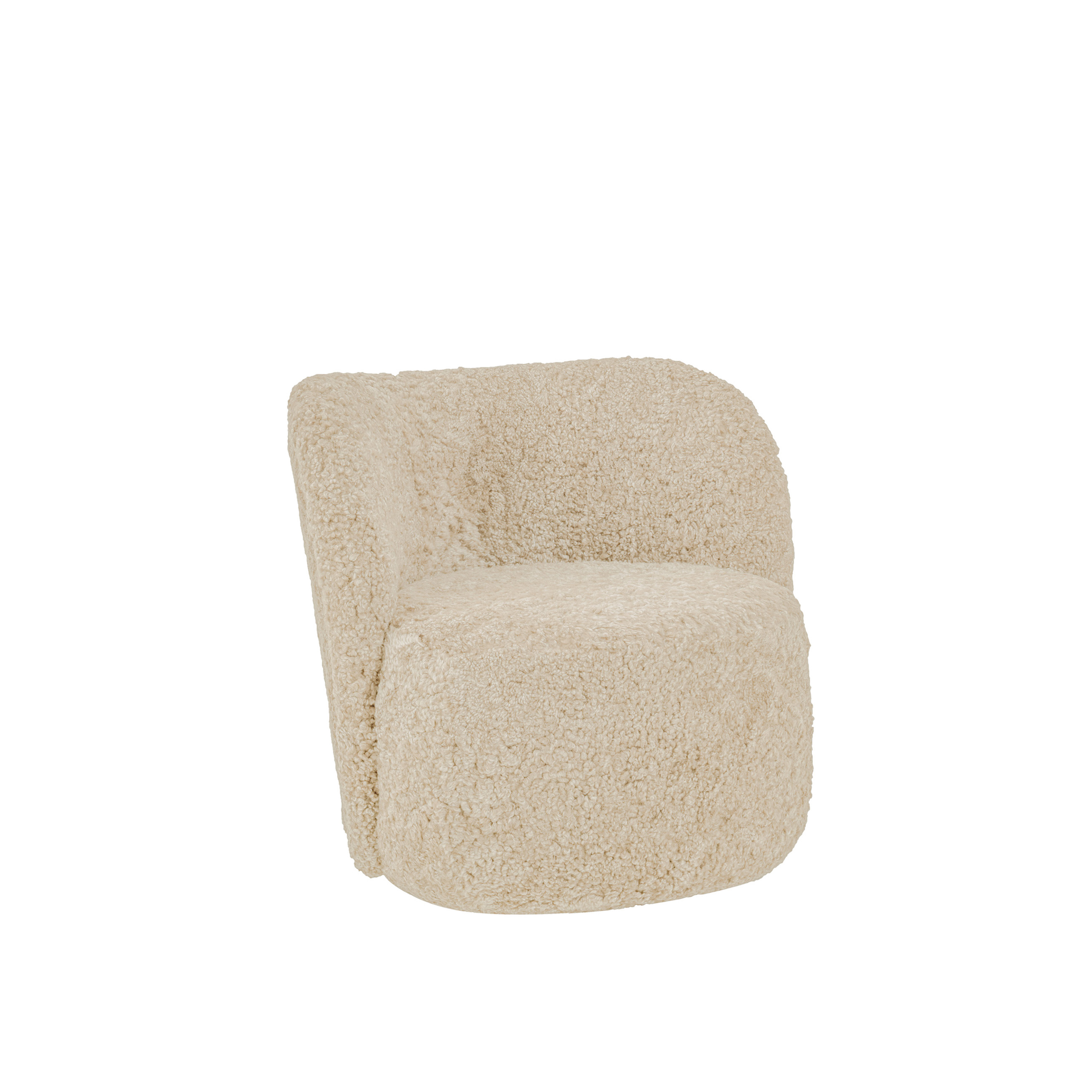 Lollo Lenestol Saueskinn White